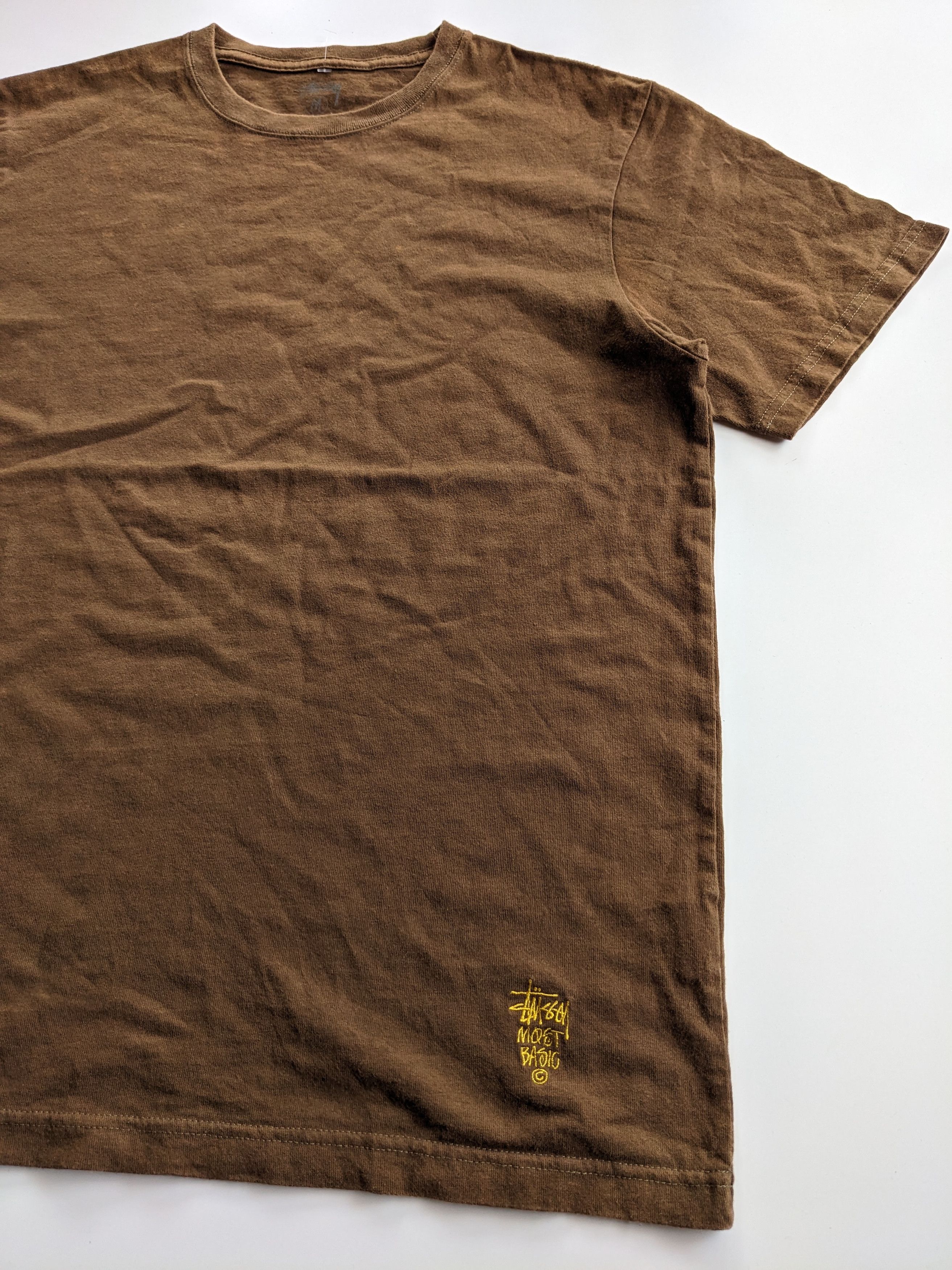 Stussy Stussy most basic plain tee Size US M / EU 48-50 / 2 - 2 Thumbnail