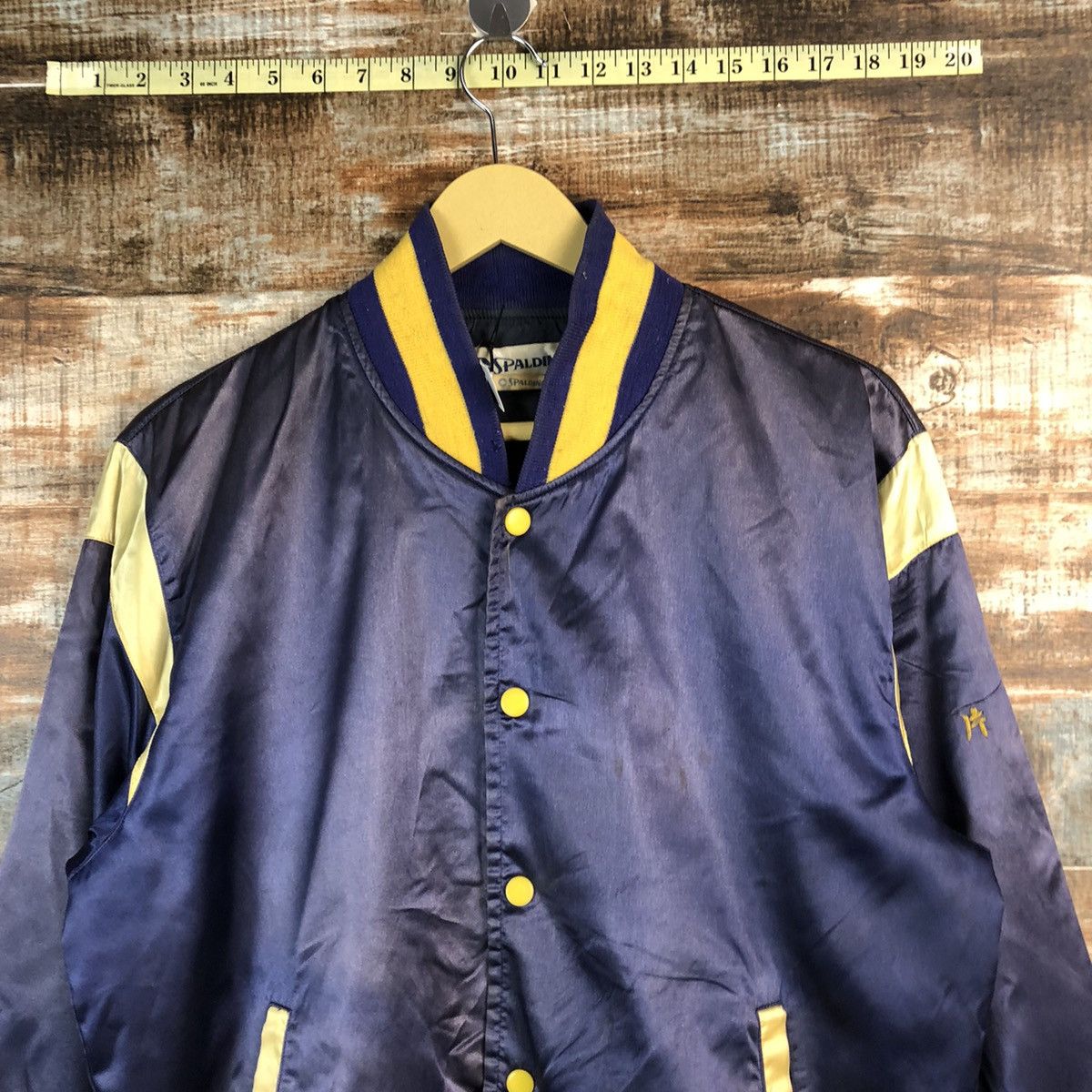Spalding Spalding vintage sweater Blue Bombers Jacket #A2308 Size US L / EU 52-54 / 3 - 4 Thumbnail