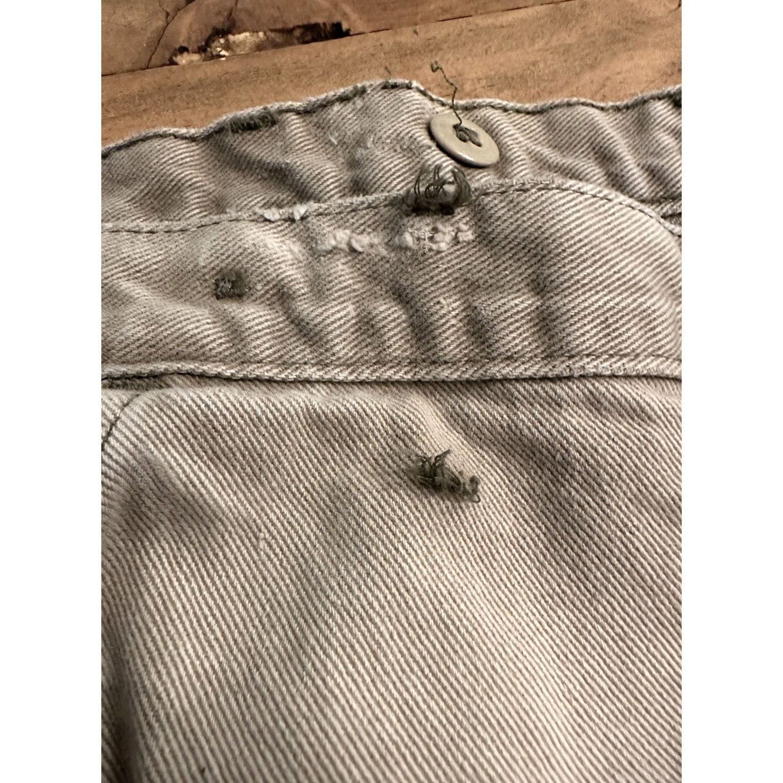 Wrangler Wrangler ProGear Jeans Work Hunting Mens 42x30 Beige Briar Guard Pro Gear Brush Pants Straight 42 Mens Size US 42 / EU 58 - 6 Thumbnail