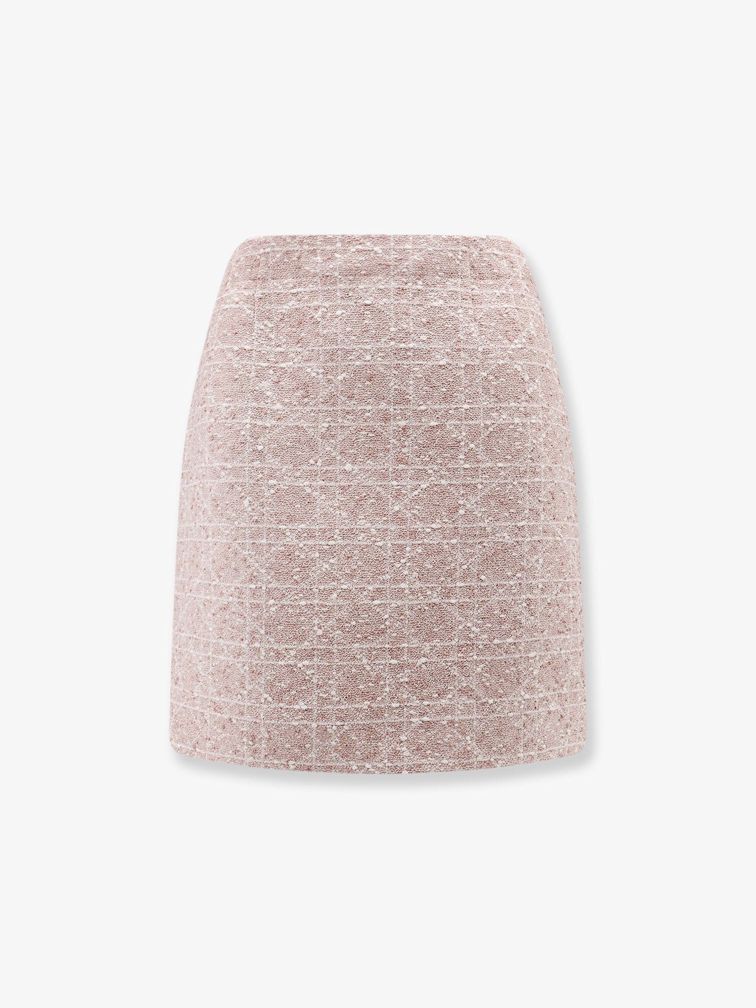 スカート MACROCANNAGE COTTON TWEED Dior Macrocannage Cotton Blend Tweed Mini Skirt | Grailed
