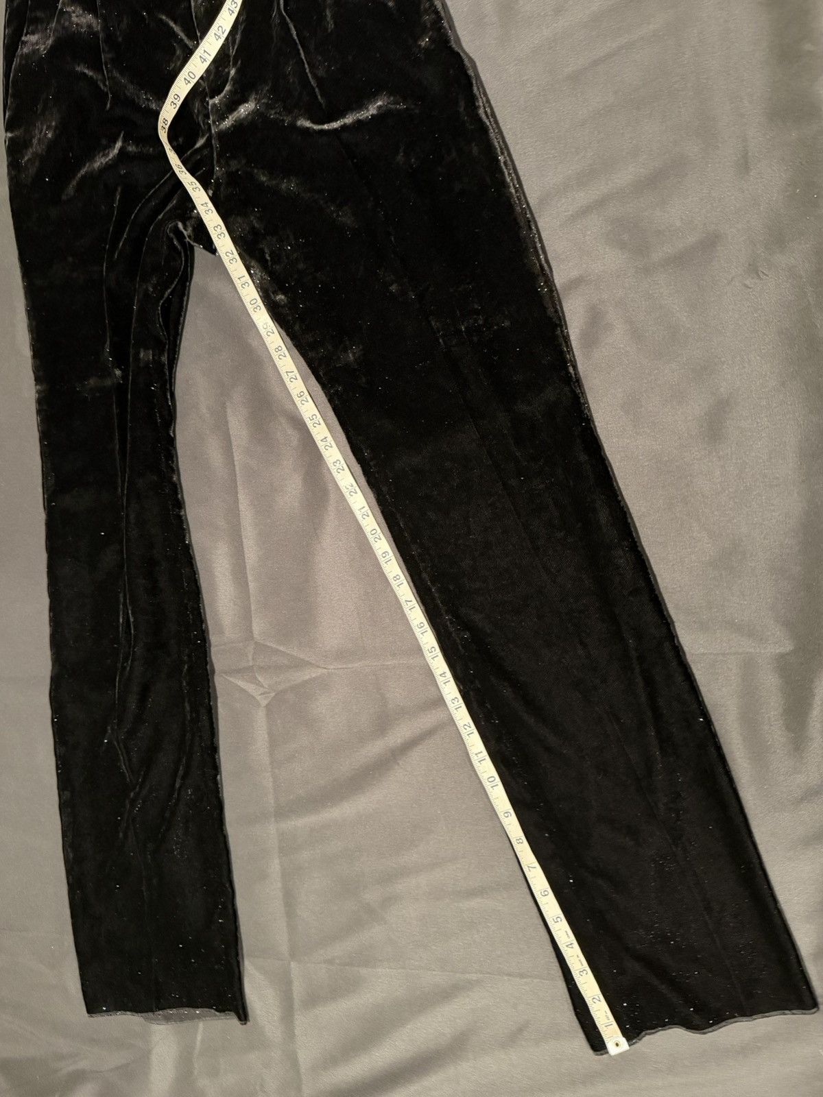 Saint Laurent Paris Saint Laurent mens velvet sparkling pants. 46/32. $1650 Size 46R - 4 Thumbnail