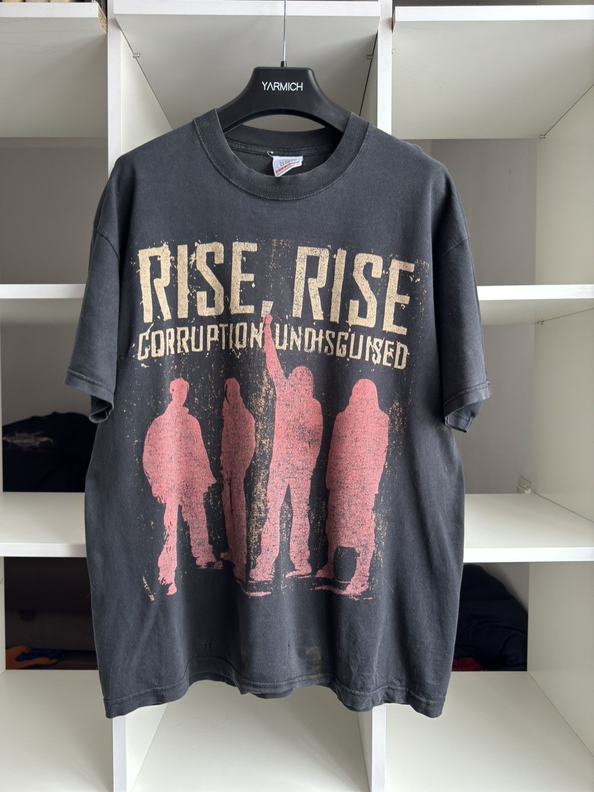 Band Tees Vintage 99 RATM Rise Rise Sepulnation Socialist Band Tee Size US L / EU 52-54 / 3 - 1 Thumbnail