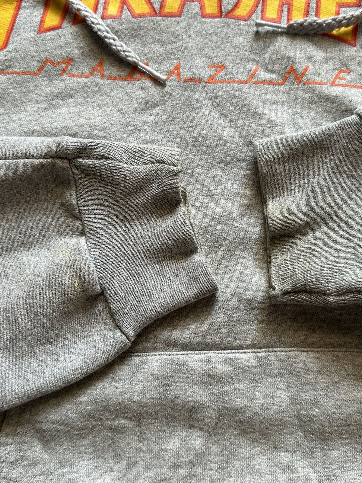 Thrasher Vintage Thrasher Magazine Flame Logo Graphic Print Hoodie M Size US M / EU 48-50 / 2 - 10 Thumbnail