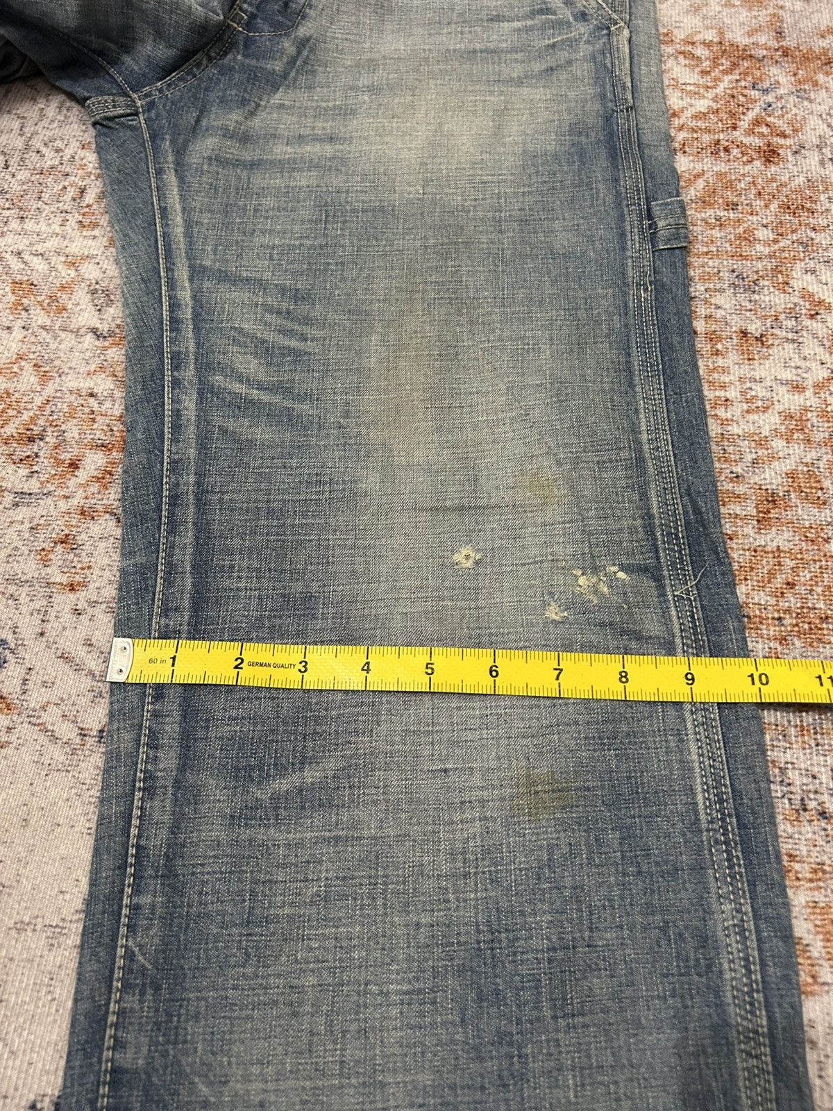 Japanese Brand Vintage Lounge Lizard Carpenter Jeans Size US 31 - 18 Thumbnail