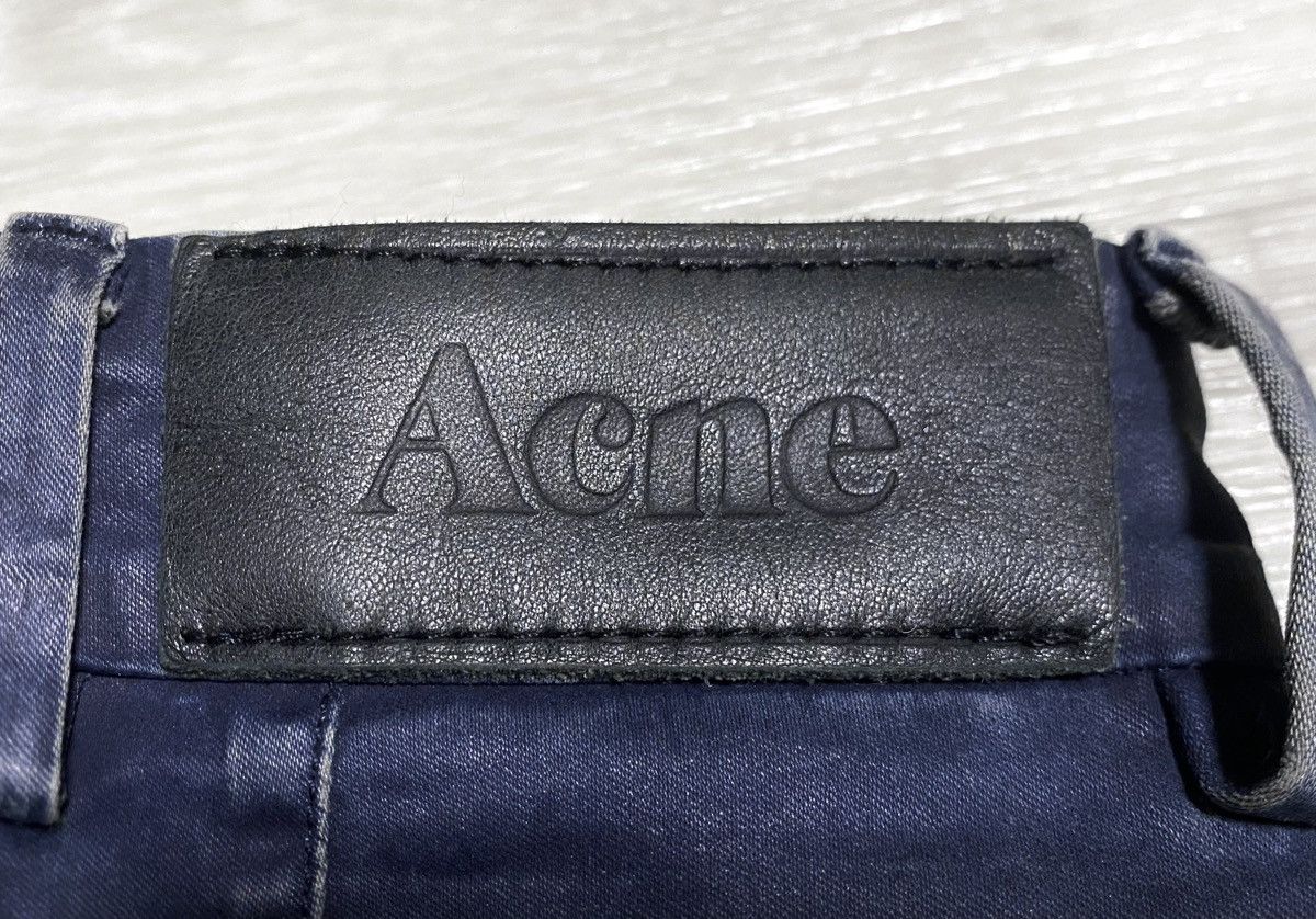 Acne Studios Women’s Acne Studios Vintage Waxed Skin Plant Pants Trousers Size 24" / US 00 / IT 34 - 13 Thumbnail