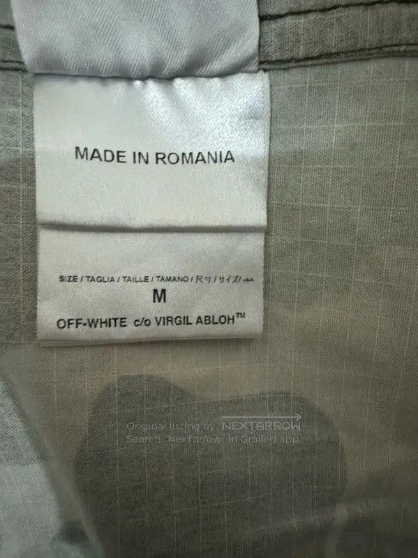 Other Off-White Camouflage Embroidered Jacket for Men . Size US M / EU 48-50 / 2 - 4 Thumbnail