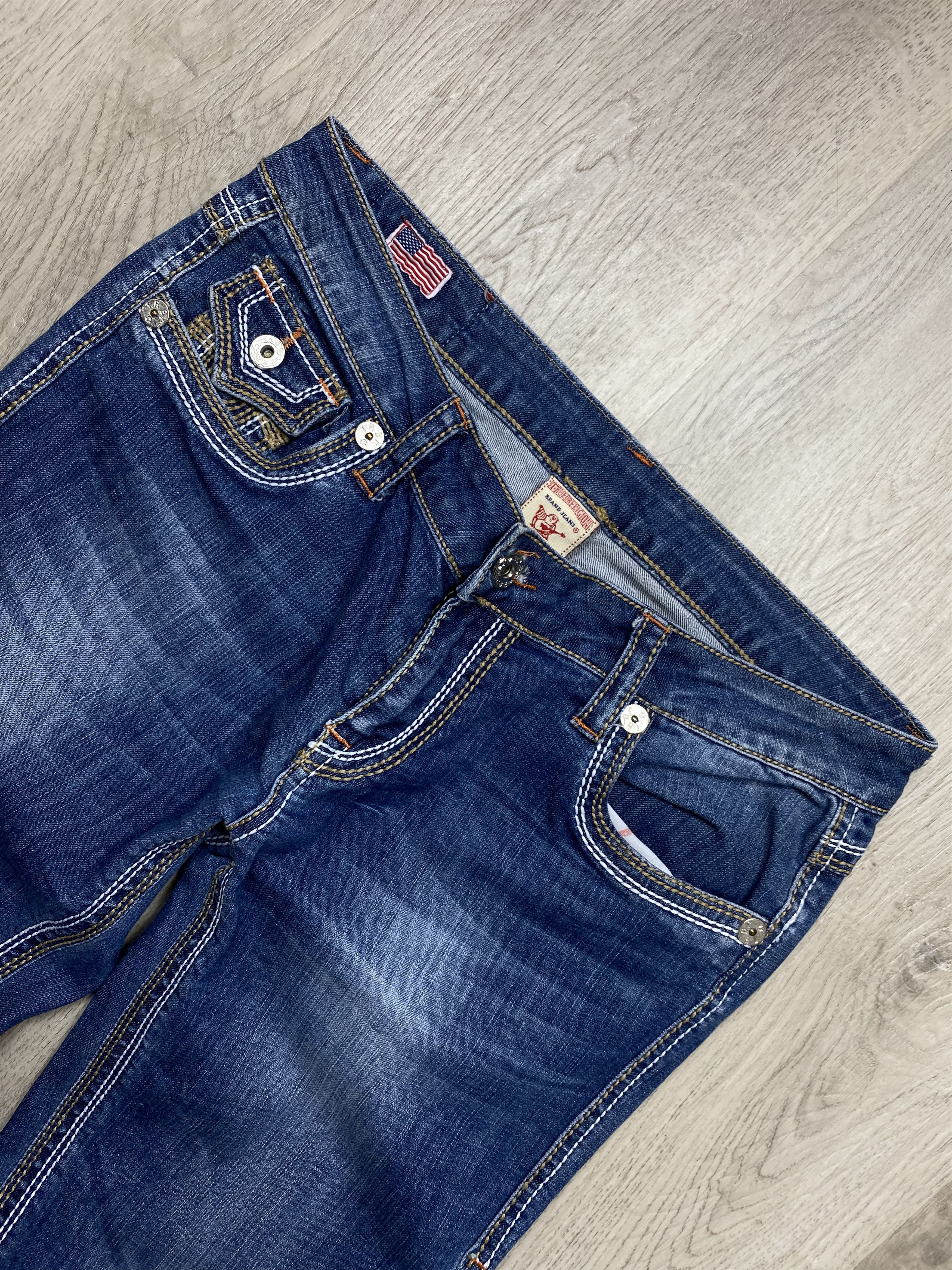 True Religion True Religion Vintage Womens Denim Pants Jeans Size 33" - 3 Thumbnail