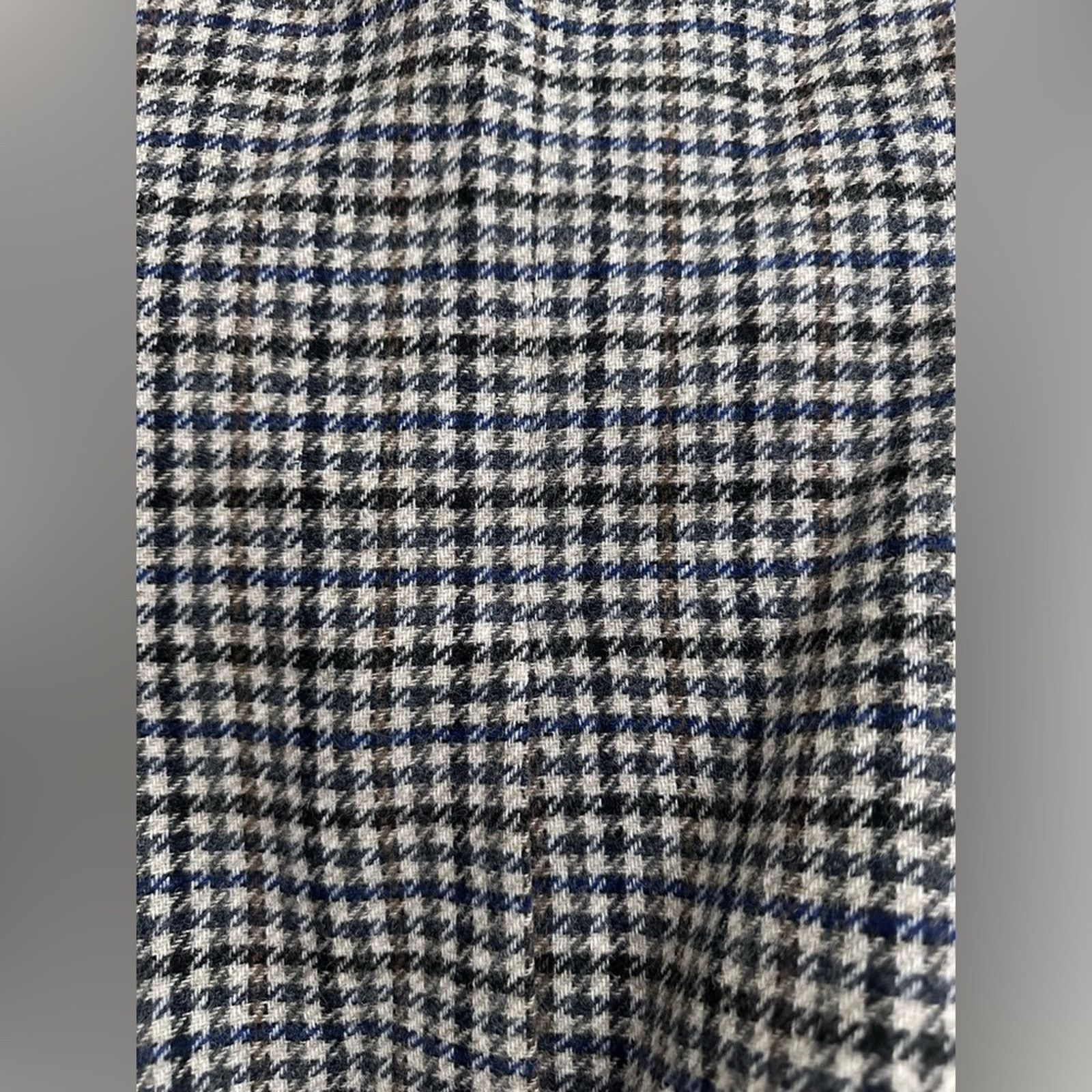 J.Crew J Crew Campbell Moon Houndstooth Wool Blazer Womens Sz 4 Size S / US 4 / IT 40 - 8 Thumbnail