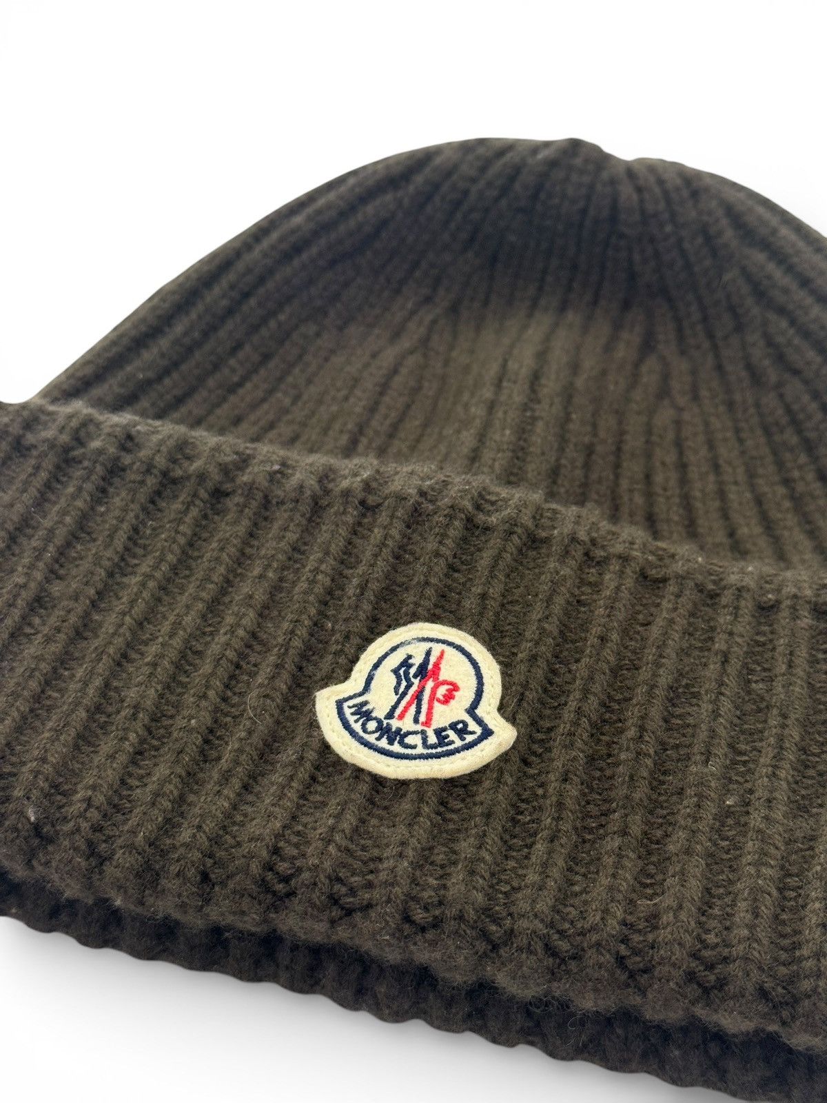 Moncler Moncler Brown Berretto Tricot Beanie Size ONE SIZE - 2 Thumbnail