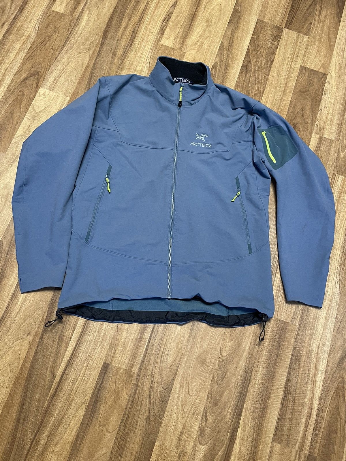 image of Arcteryx Softshell Jacket in Blue, Men's (Size XL)