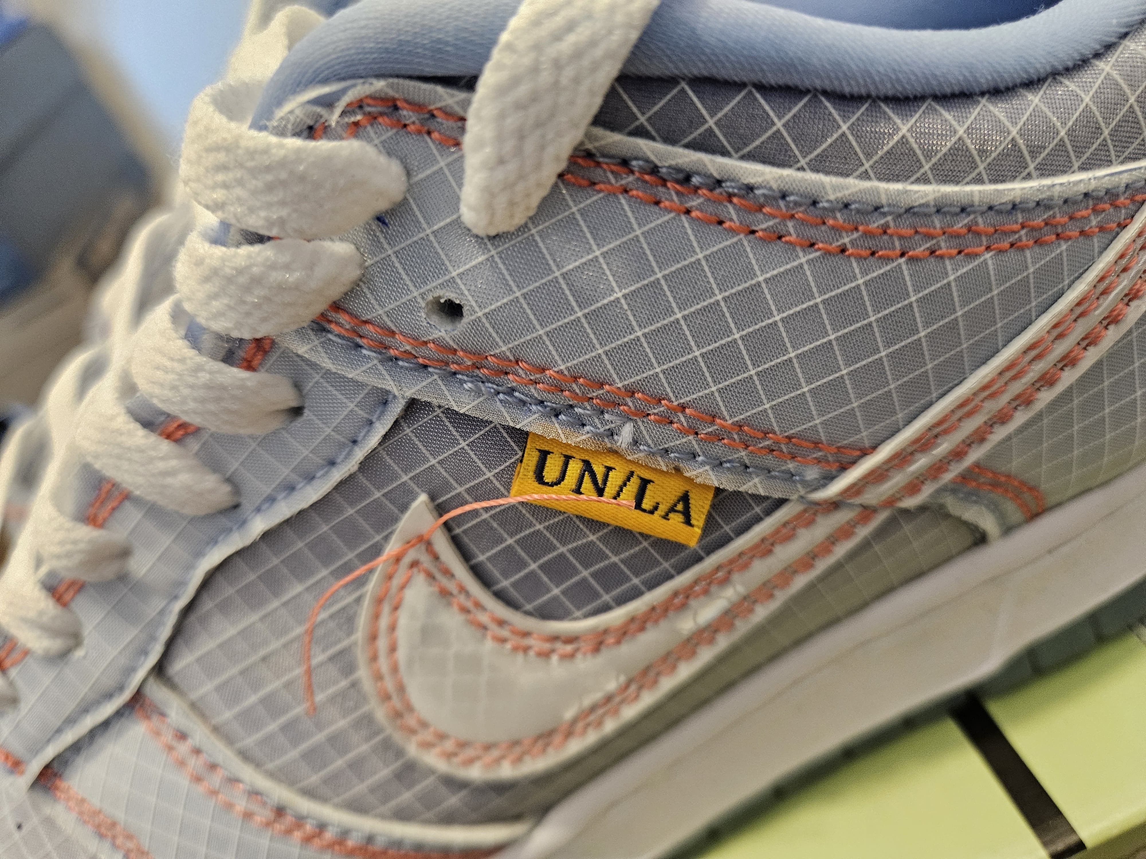 Nike Union x Nike Dunk Low Passport Pack Argon Size US 8.5 / EU 41-42 - 10 Thumbnail