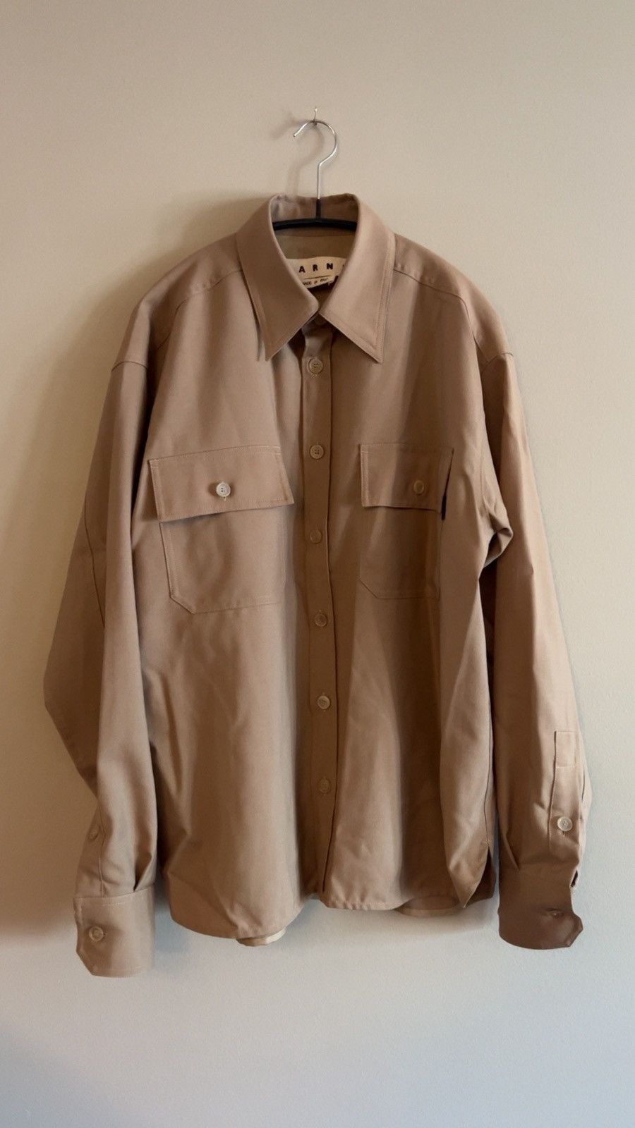 Marni Tropical Wool Marni Shirt Size US M / EU 48-50 / 2 - 2 Thumbnail