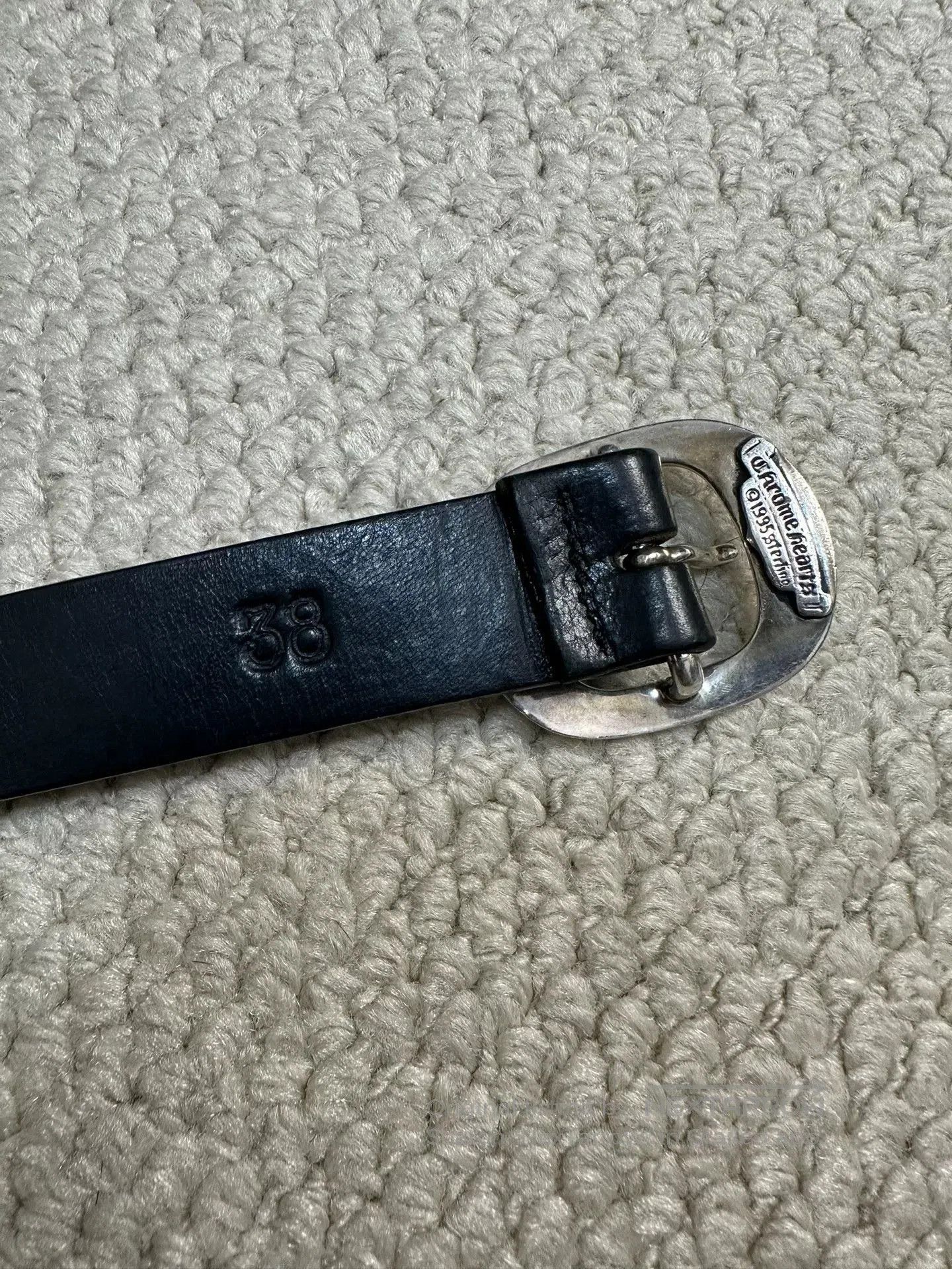 Chrome Hearts Chrome Hearts Gunslinger Narrow Silver Stud Belt. Size ONE SIZE - 7 Thumbnail