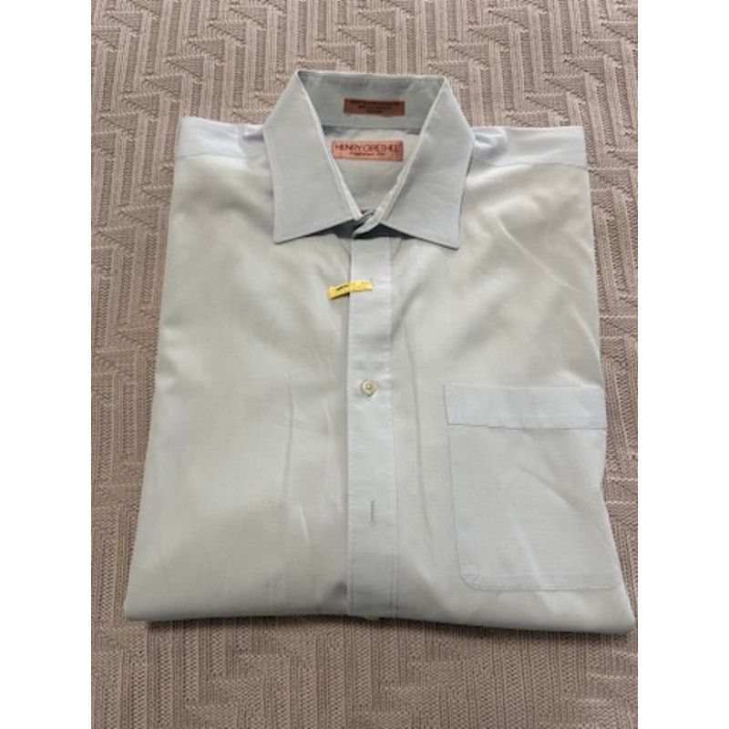 Henry Grethel Henry Grethel light blue regular fit button down size 16.5 Size US L / EU 52-54 / 3 - 1 Thumbnail
