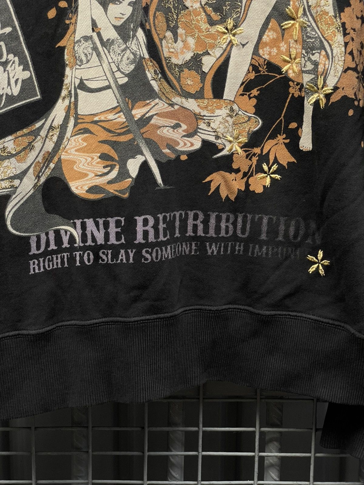 Japanese Brand Divine Retribution | Sweater Size US L / EU 52-54 / 3 - 3 Thumbnail