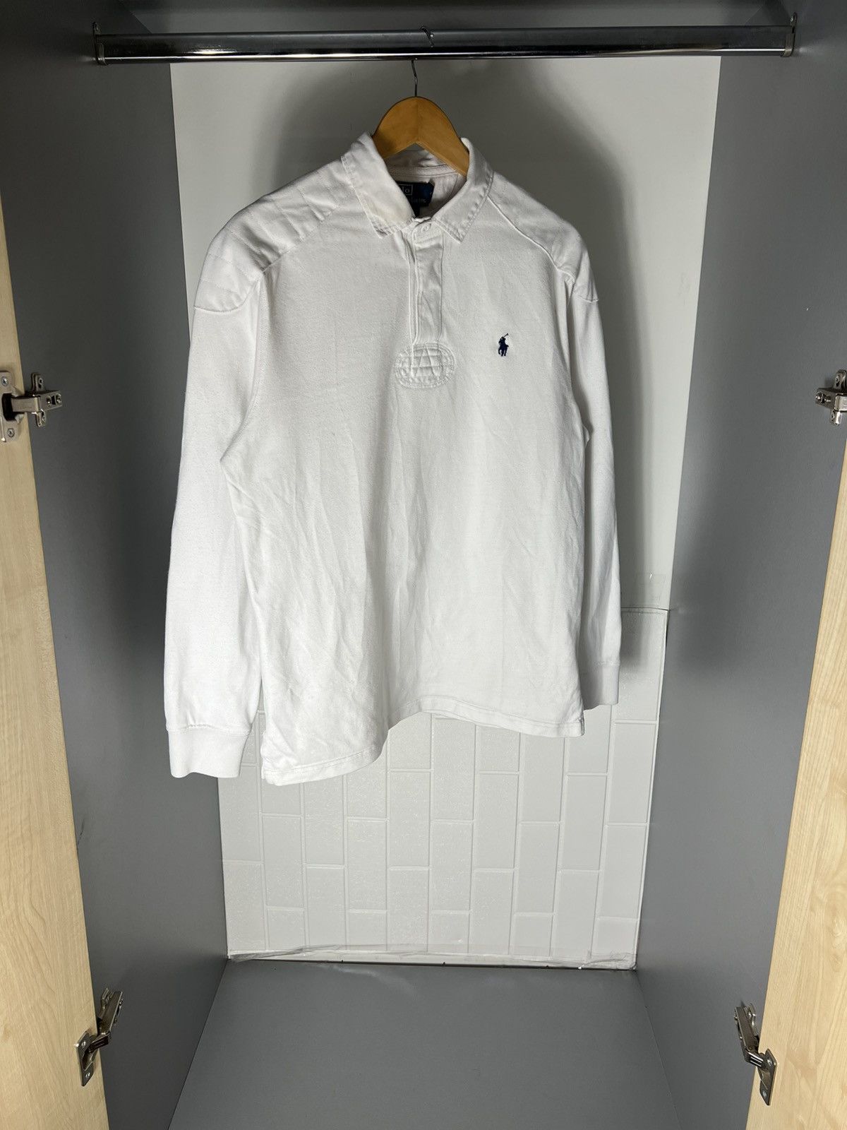 Polo Ralph Lauren VINTAGE POLO RALPH LAUREN RETRO RUGBY CLASSIC CASUAL Y2K 90s Size US L / EU 52-54 / 3 - 5 Thumbnail
