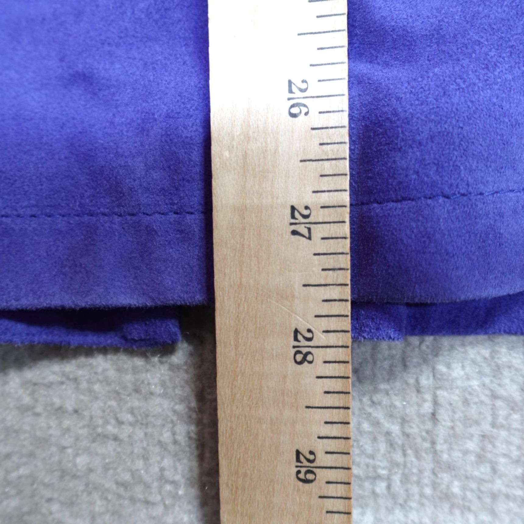 Vintage VINTAGE Polo Sport Jacket Men L Blue Purple Suede NWT 1195 Sports Polo Ralph Lauren Shirt? Size US L / EU 52-54 / 3 - 6 Thumbnail