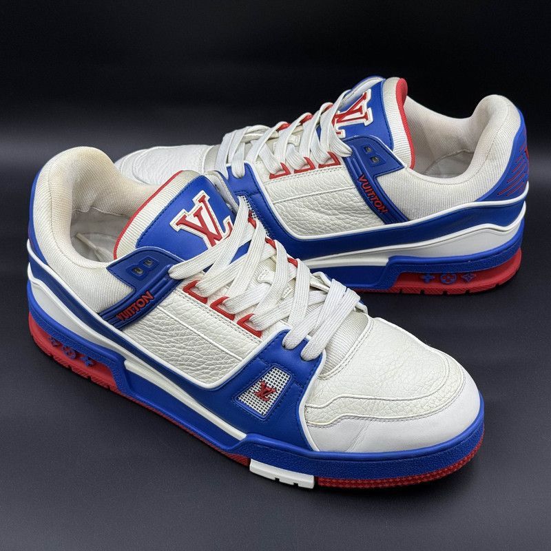 Louis Vuitton Louis Vuitton Colorblock Trainer Fashion Sneakers -2508 Size US 9 / EU 42 - 9 Thumbnail