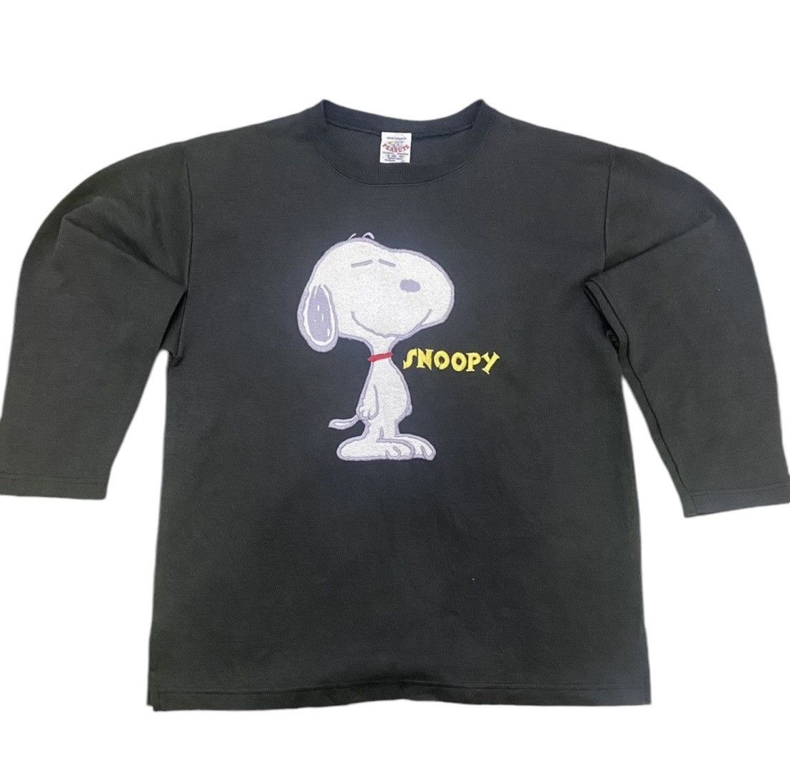 Peanuts × Vintage VINTAGE SNOOPY PEANUTS MEN GARMENT BIG LOGO EMBROIDERY Size US L / EU 52-54 / 3 - 1 Thumbnail