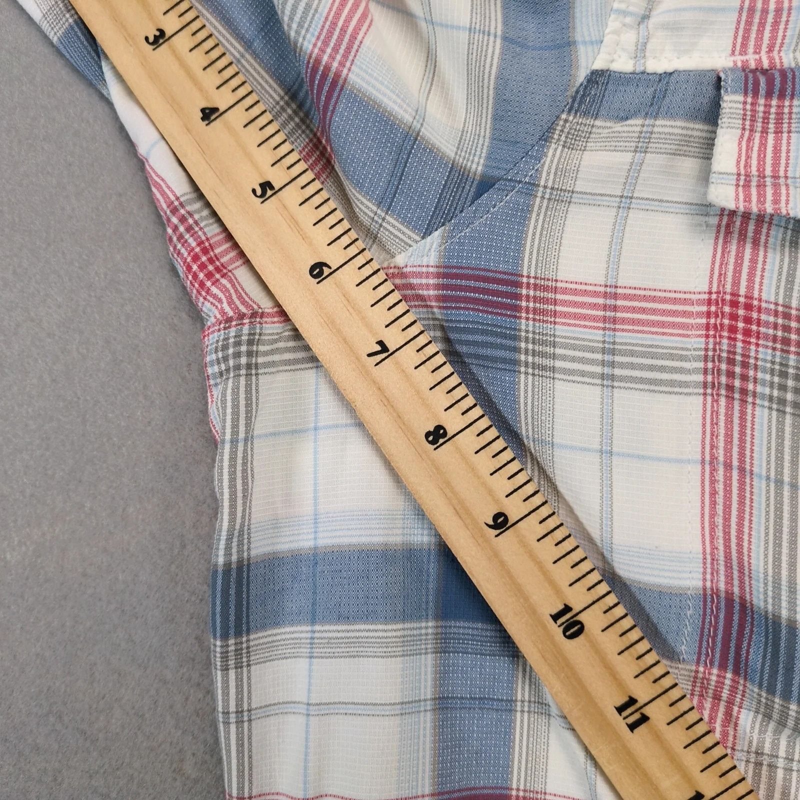 Columbia Columbia Sportswear Omni-Shade Blue Plaid Button Up Shirt XL Size US XL / EU 56 / 4 - 6 Thumbnail