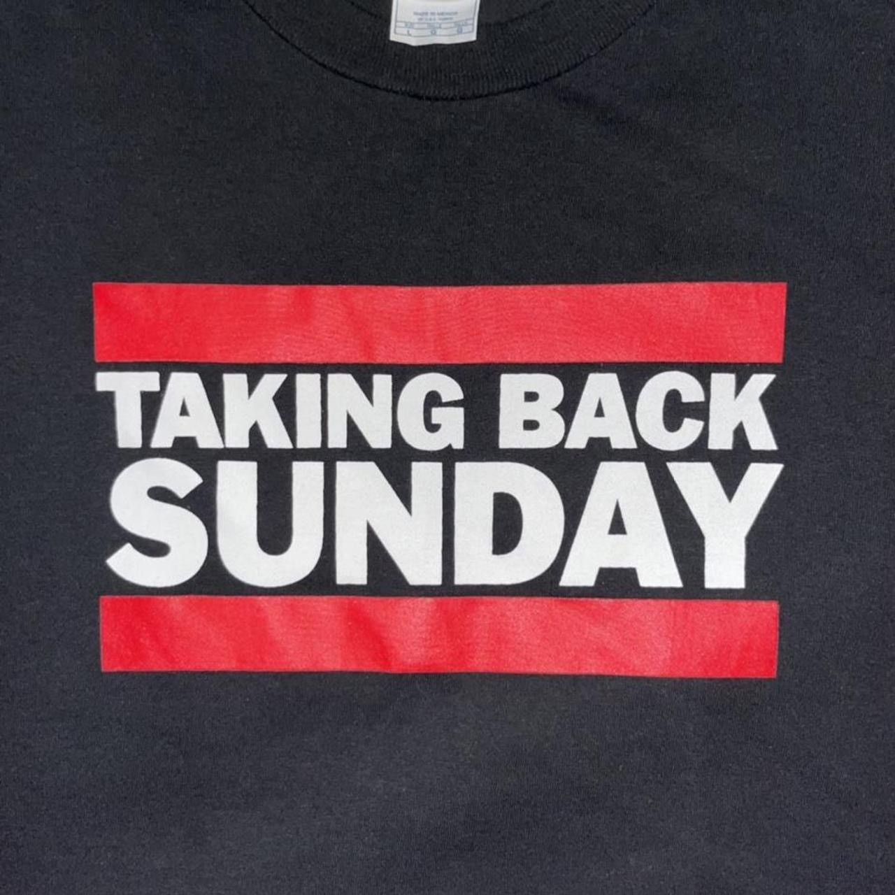 Vintage Vintage 2000s Taking Back Sunday Emo Scene Screamo Band Tee Size US L / EU 52-54 / 3 - 3 Thumbnail