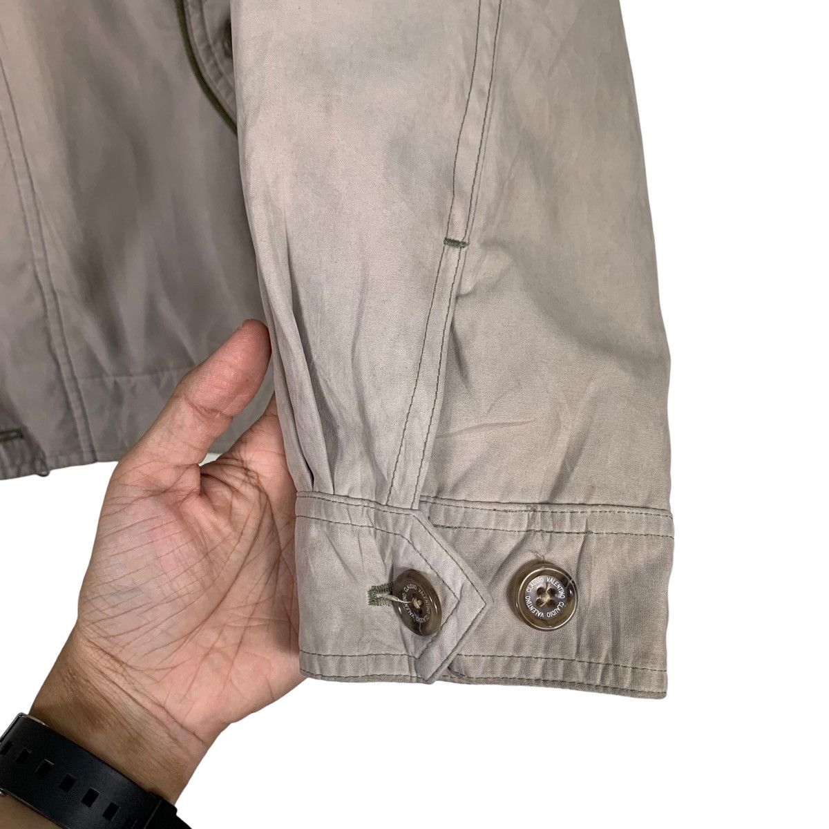 Valentino CLAUDIO VALENTINO Casual Jacket #0394-C18 Size US L / EU 52-54 / 3 - 13 Thumbnail