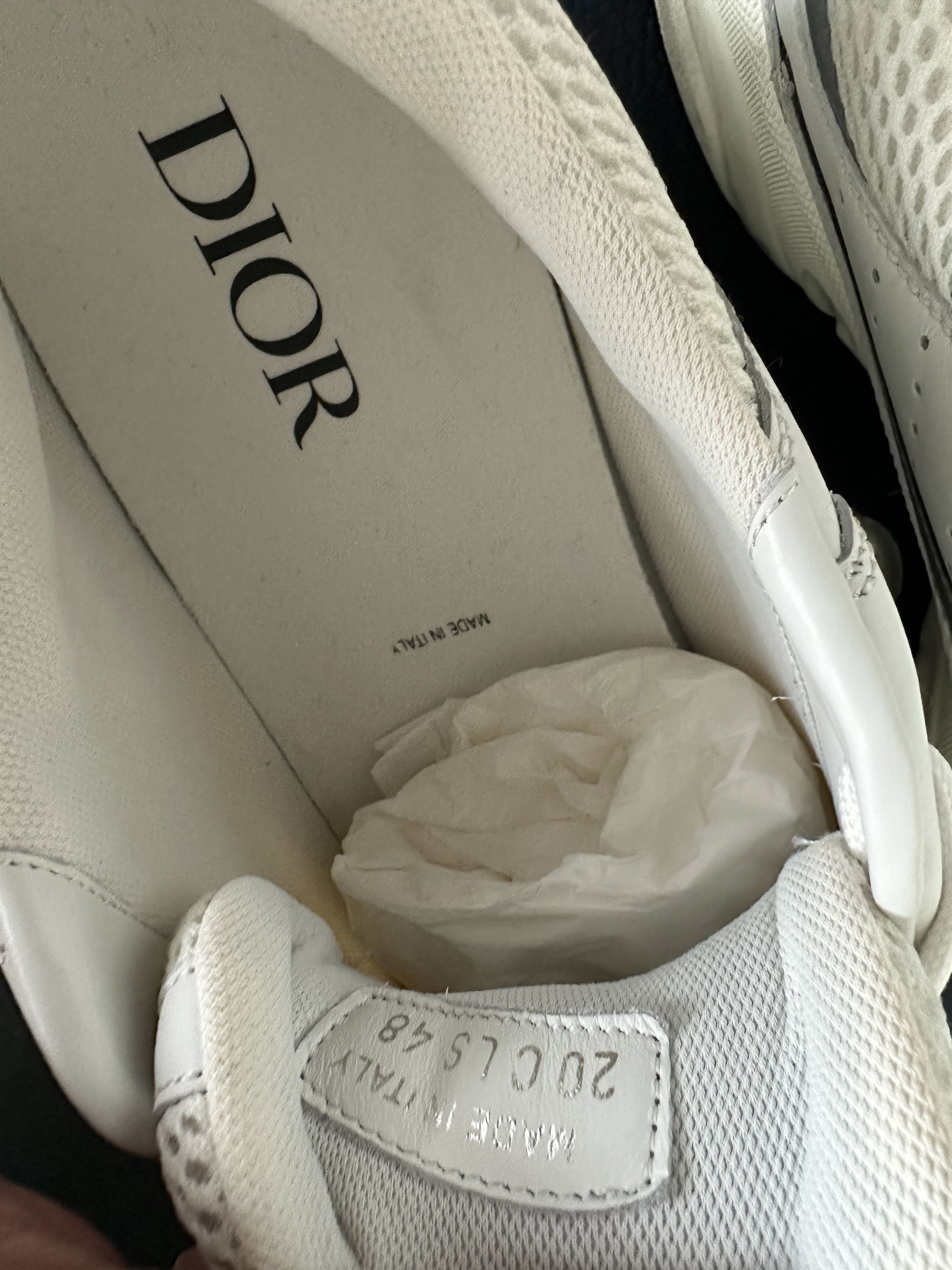 Dior Christian Dior B22 White/Silver Size 48 Size US 15 / EU 48 - 6 Thumbnail