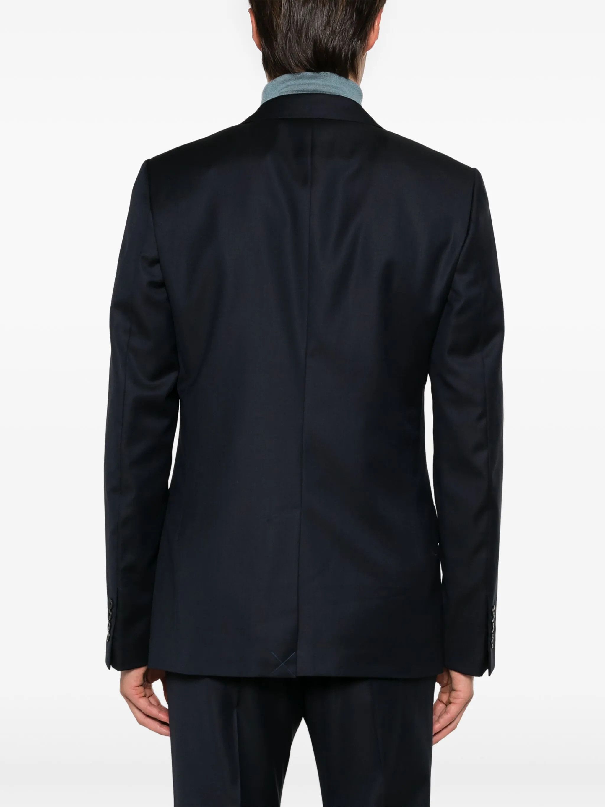 Lanvin o1y0125 Blazer in Midnight Blue Size US M / EU 48-50 / 2 - 4 Thumbnail