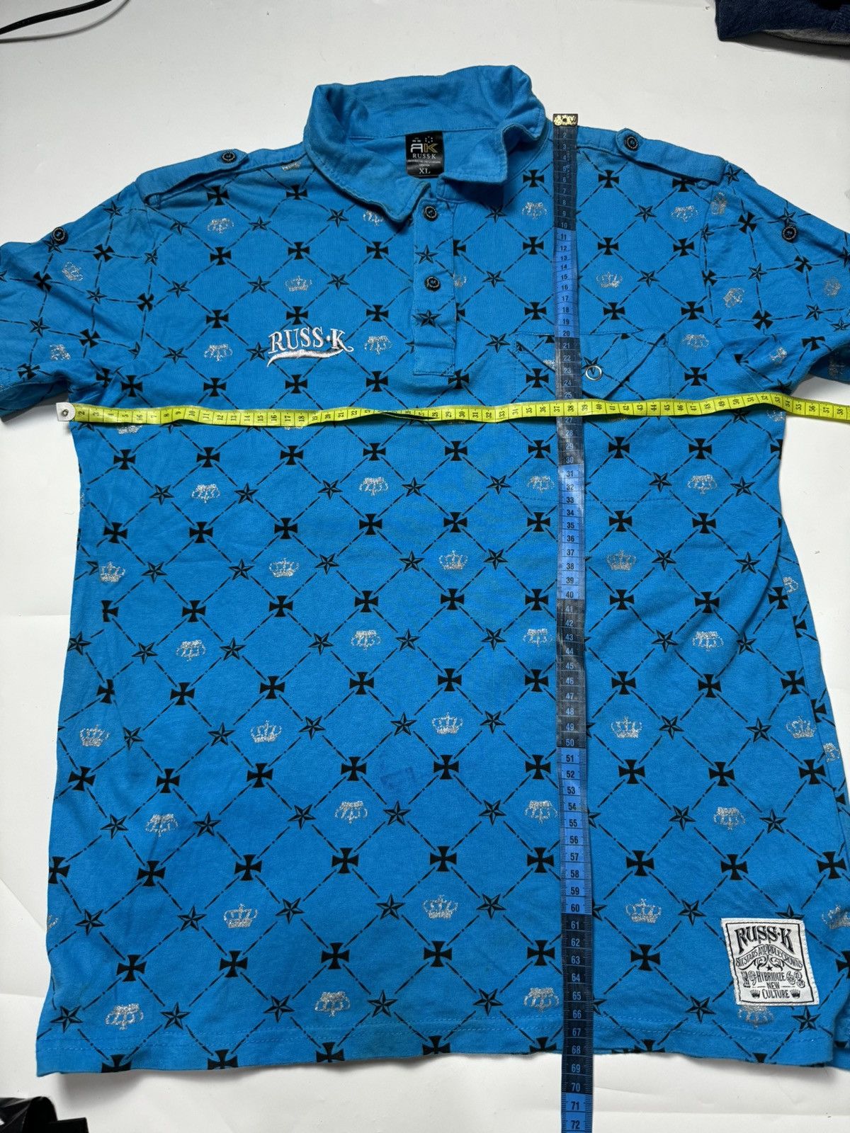 Hysteric Glamour × If Six Was Nine × Japanese Brand Japanese Russk Hybridize New Culture Polo Shirt Size US M / EU 48-50 / 2 - 7 Thumbnail