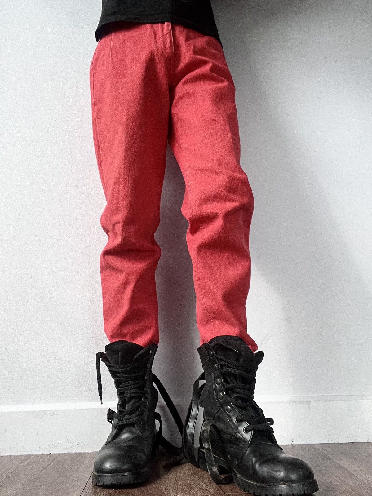 Issey Miyake 80s Issey Miyake I.S Jeans Size US 30 / EU 46 - 3 Thumbnail