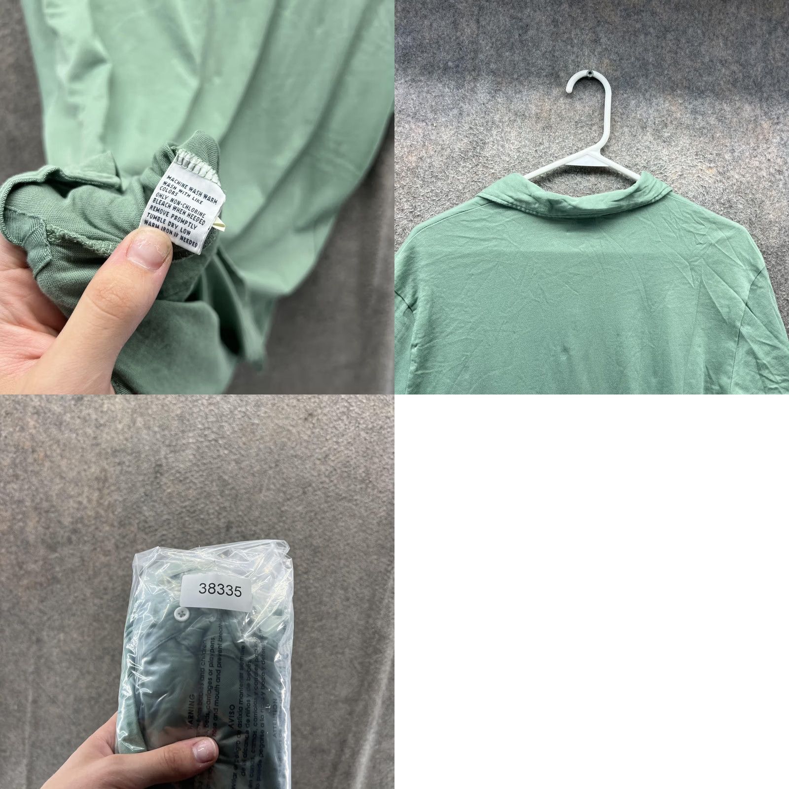Polo Ralph Lauren Polo Ralph Lauren Polo Shirt Mens Medium Green Pocket 100% Cotton Casual Shirt AI Size US M / EU 48-50 / 2 - 8 Thumbnail