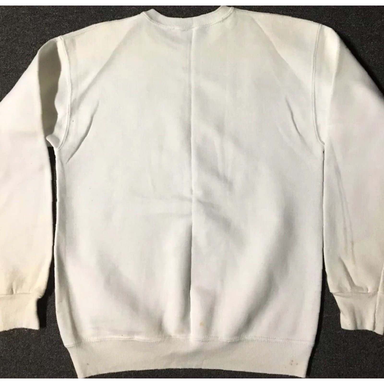 Vintage Vtg 90s Flowers Leaves Sweatshirt M White Men Adult M Crewneck USA Outdoor Grunge Vaporwave 80s 90s Nature Art Flower Size US M / EU 48-50 / 2 - 7 Thumbnail