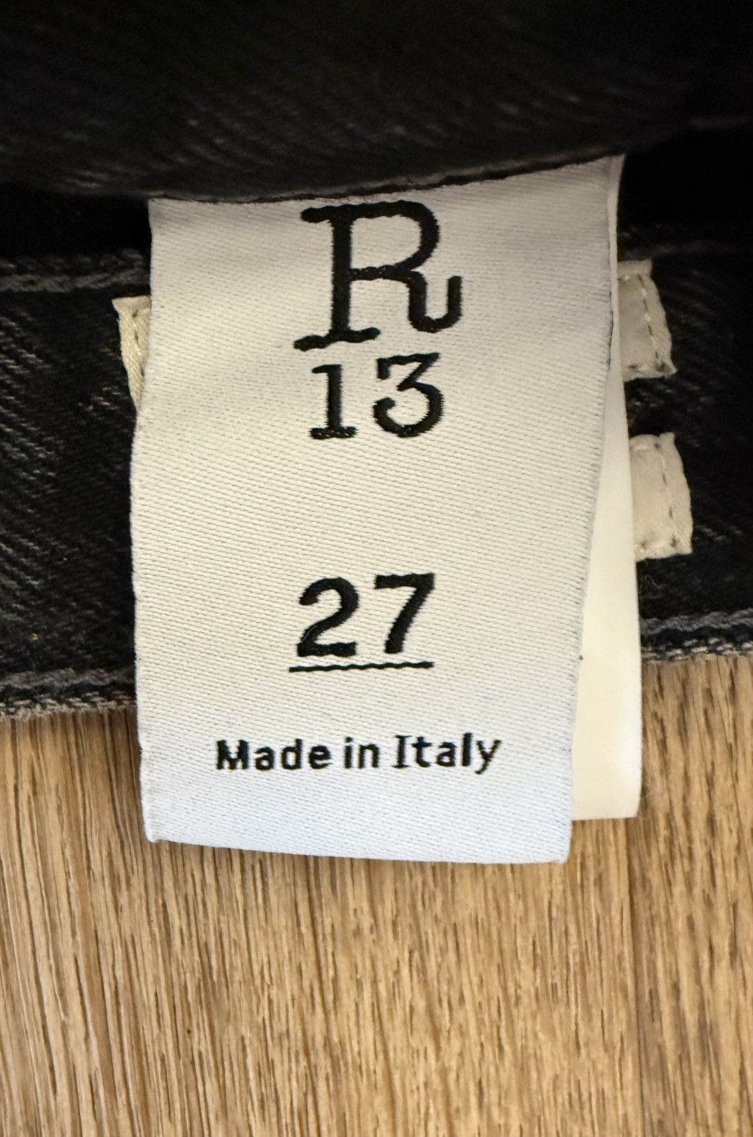 R13 R13 Courtney Slim Selvedge / RP.500€ Size 27" / US 4 / IT 40 - 15 Thumbnail