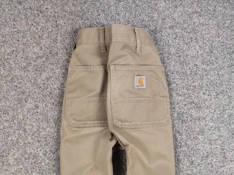 Carhartt Vintage 90' Carhartt Simple Beige Distressed Trouser Pants Size US 30 / EU 46 - 3 Thumbnail