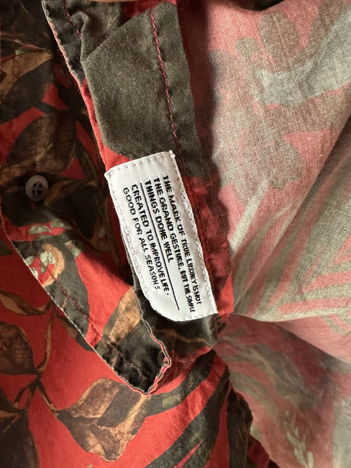Norse Projects Carsten Print Hawaiian Shirt Size US L / EU 52-54 / 3 - 3 Thumbnail