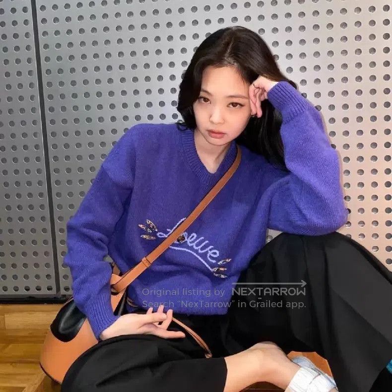 Loewe Loewe Purple Blue Sweater Size XS / US 0-2 / IT 36-38 - 1 Thumbnail