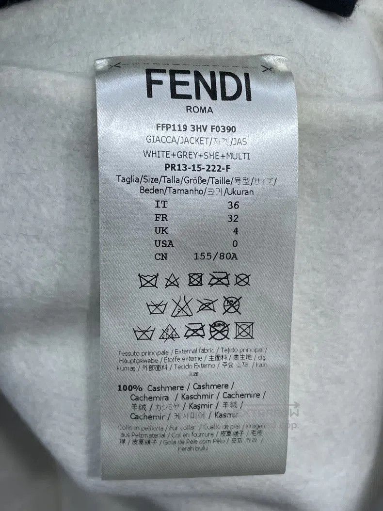 Fendi Fendi Mink Fur Collar Heavyweight Belted Cloak Vest Size XXS / US 00 / IT 34 - 8 Thumbnail
