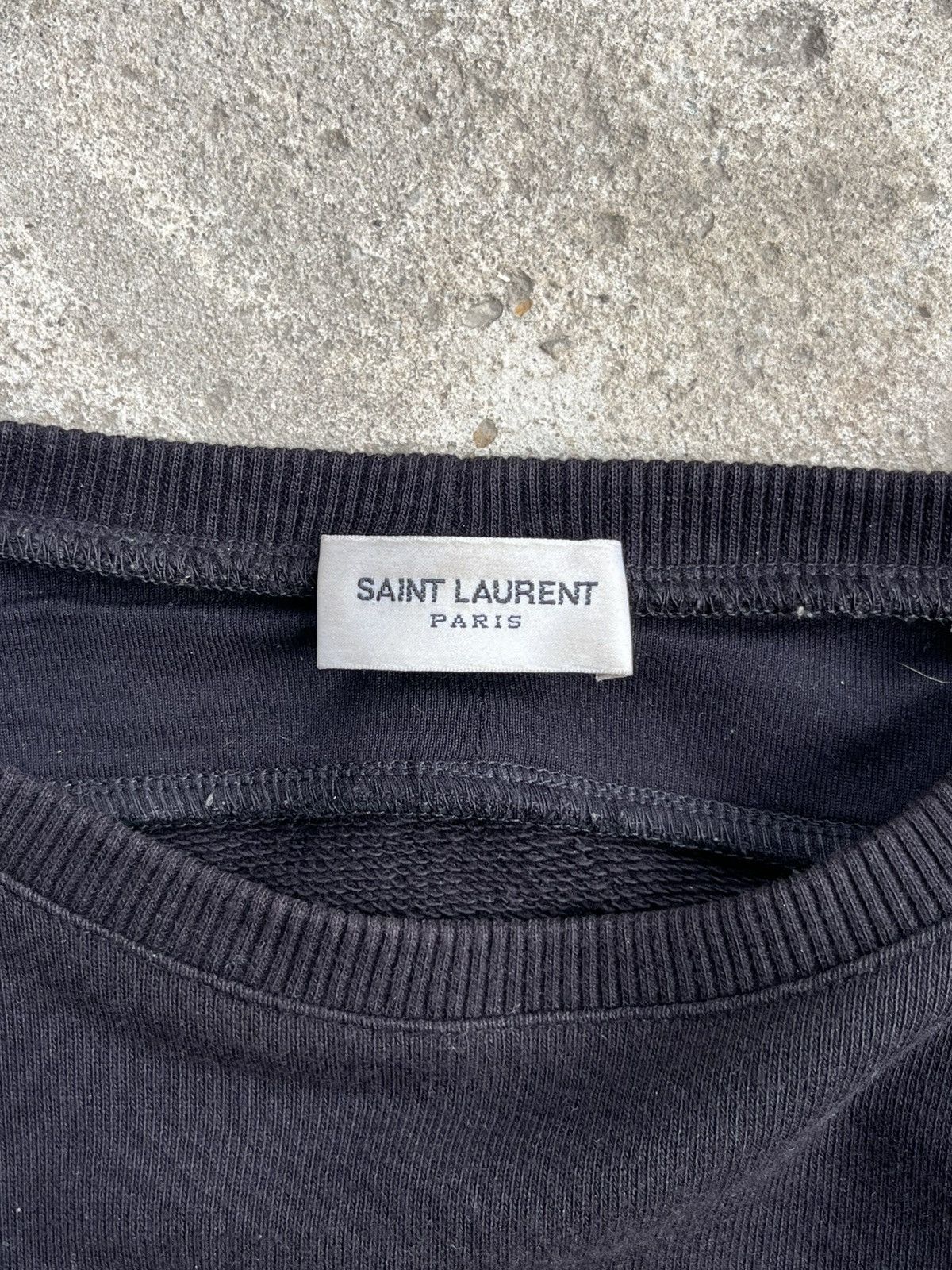 Hedi Slimane × Saint Laurent Paris FW14 Saint Laurent Paris by Hedi Slimane Sweatshirt Size US L / EU 52-54 / 3 - 3 Thumbnail