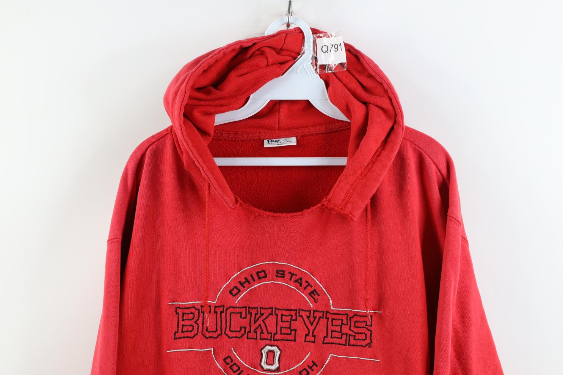 Vintage Vintage Spell Out Ohio State University Hoodie Sweatshirt Size US L / EU 52-54 / 3 - 2 Thumbnail