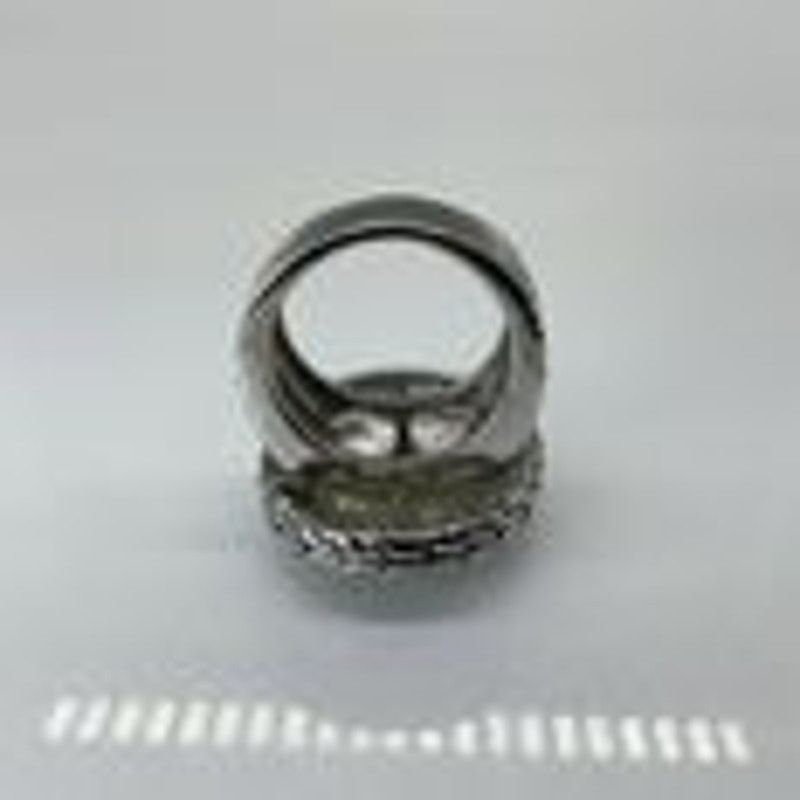 Other VTG Palu Style Hammered 925 Sterling Silver Gold 2-Tone Ring Size ONE SIZE - 4 Thumbnail