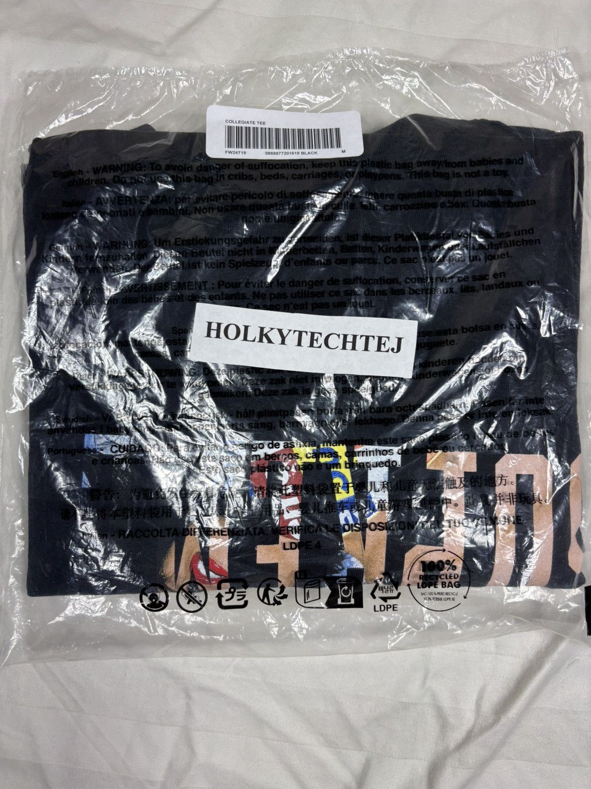 Supreme Supreme Collegiate Tee Size US M / EU 48-50 / 2 - 2 Thumbnail