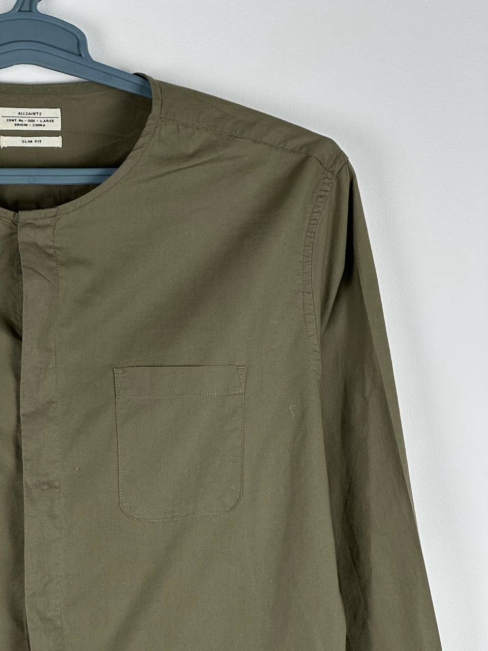 Allsaints × Japanese Brand Avantgarde Military Allsaints Vintage LS Shirt Size L Size US L / EU 52-54 / 3 - 4 Thumbnail