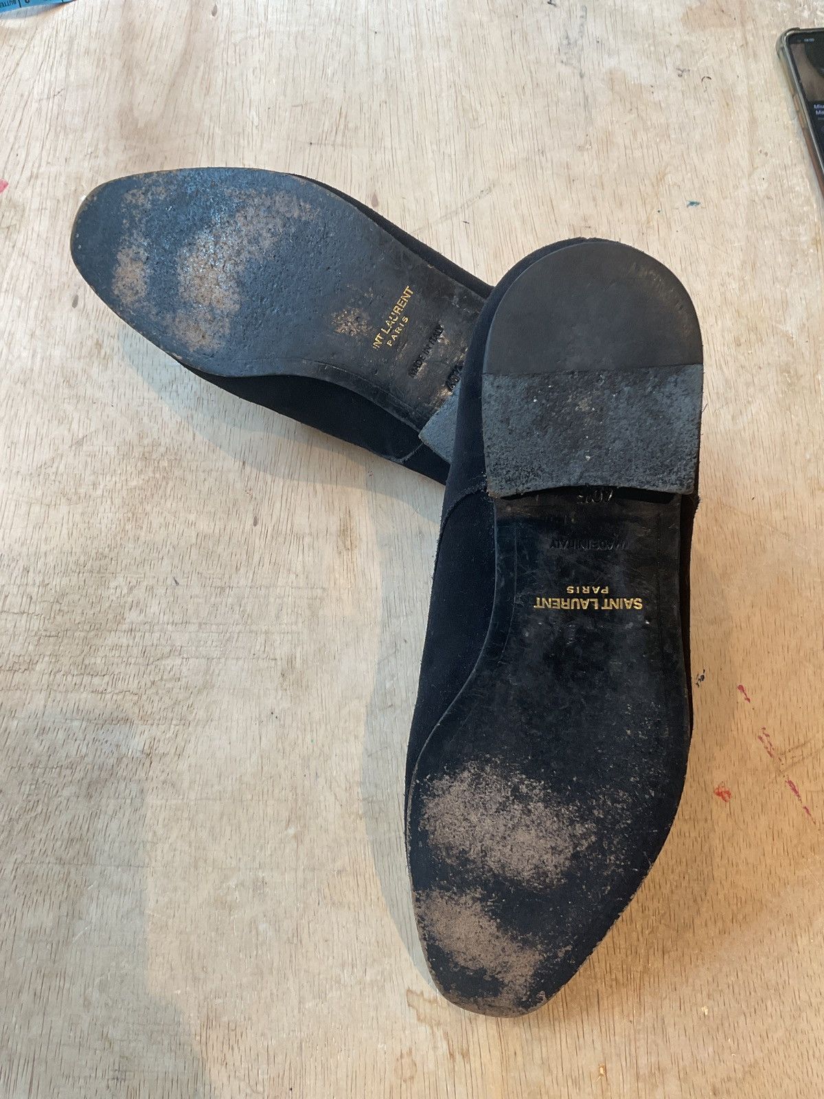 Saint Laurent Paris Saint Laurent Suede/Leather Shoe Size US 7.5 / EU 40-41 - 5 Thumbnail