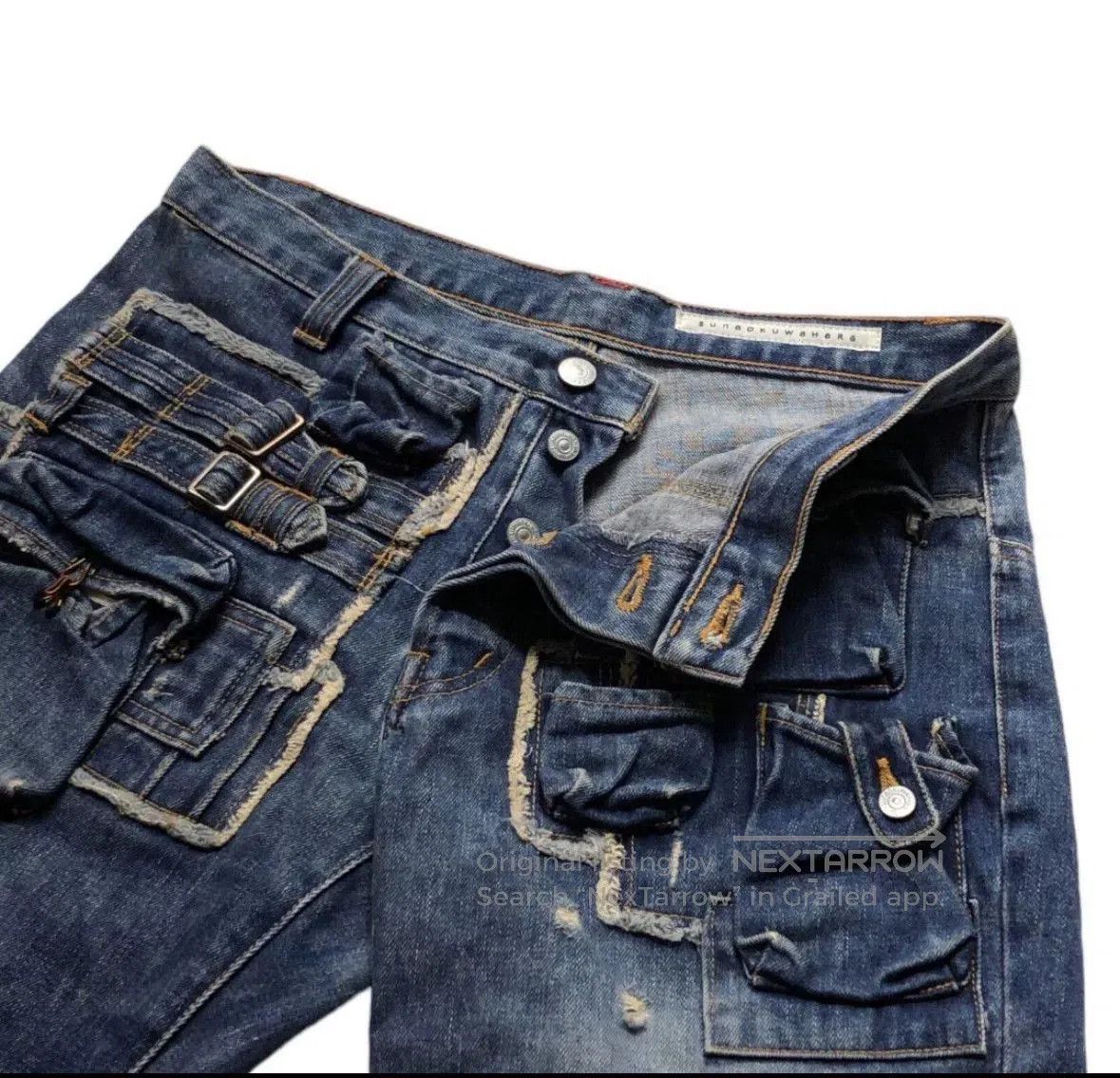 Other Issey Miyake Denim Shorts with Pockets. Size US 28 / EU 44 - 5 Thumbnail