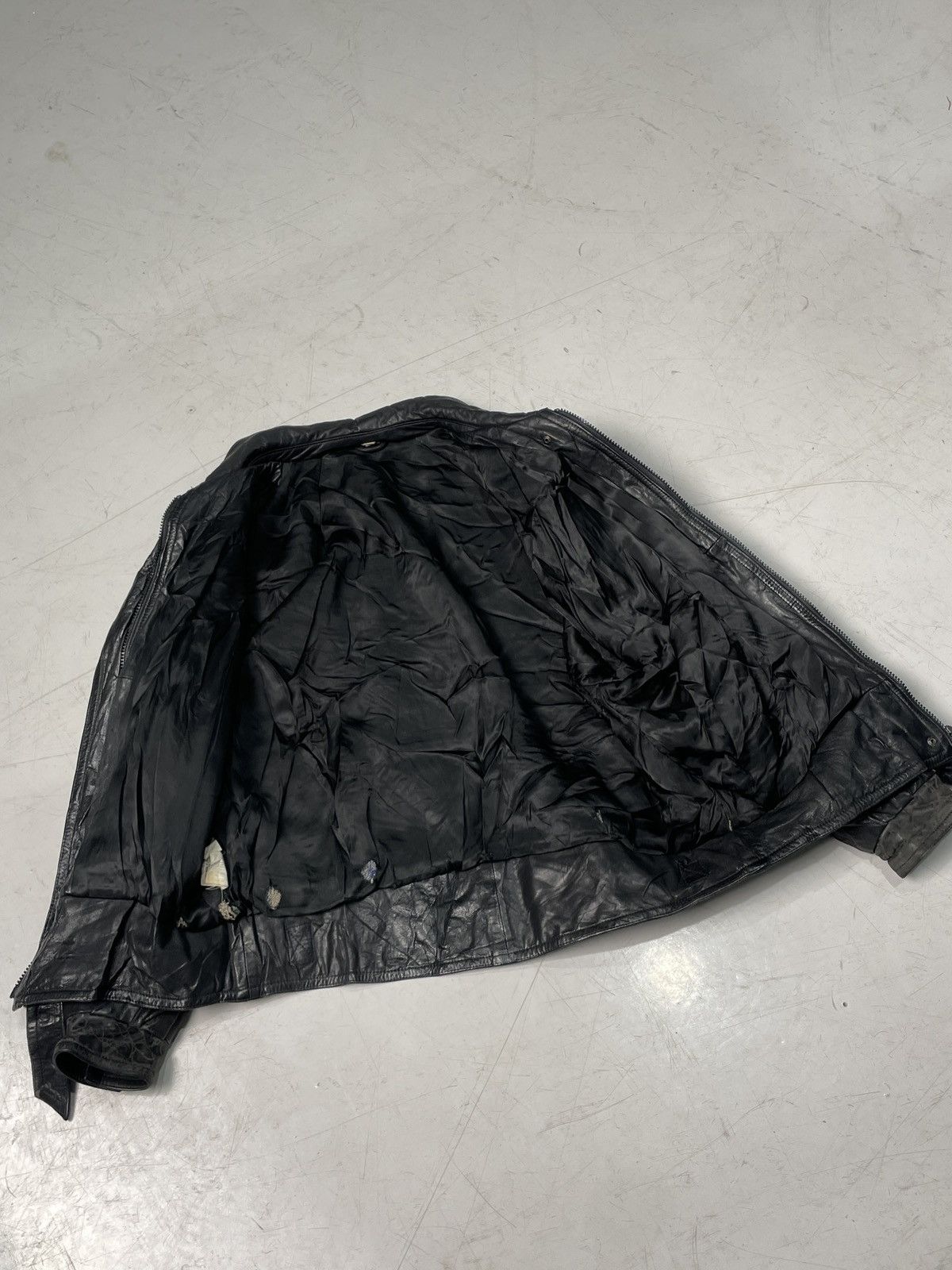 Danier 90s Leather Biker Jacket Size US M / EU 48-50 / 2 - 2 Thumbnail