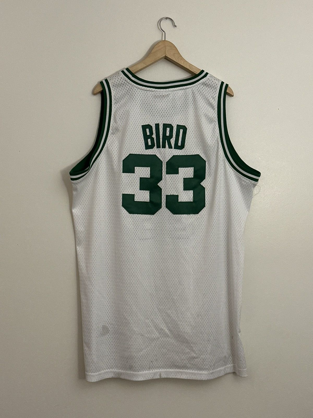 Adidas Boston Celtics Larry Bird #33 Adidas NBA Home Jersey SizeXXL Size US XXL / EU 58 / 5 - 7 Thumbnail