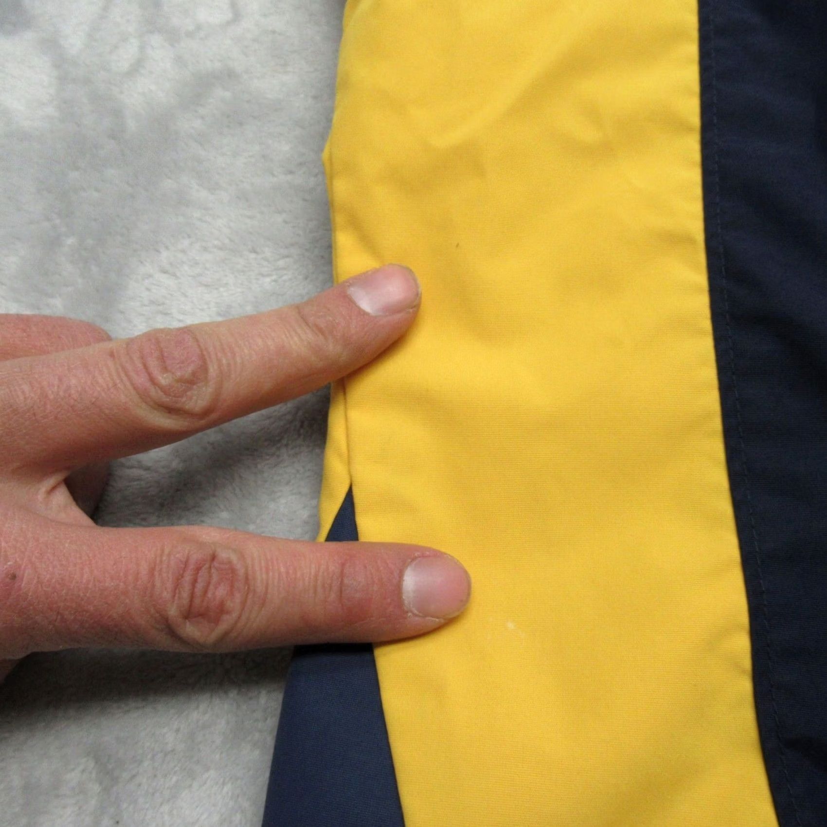 Vintage VINTAGE Columbia Jacket Womens XL Yellow Blue Interchange Hooded 3 in 1 Shell Size XL / US 12-14 / IT 48-50 - 6 Thumbnail