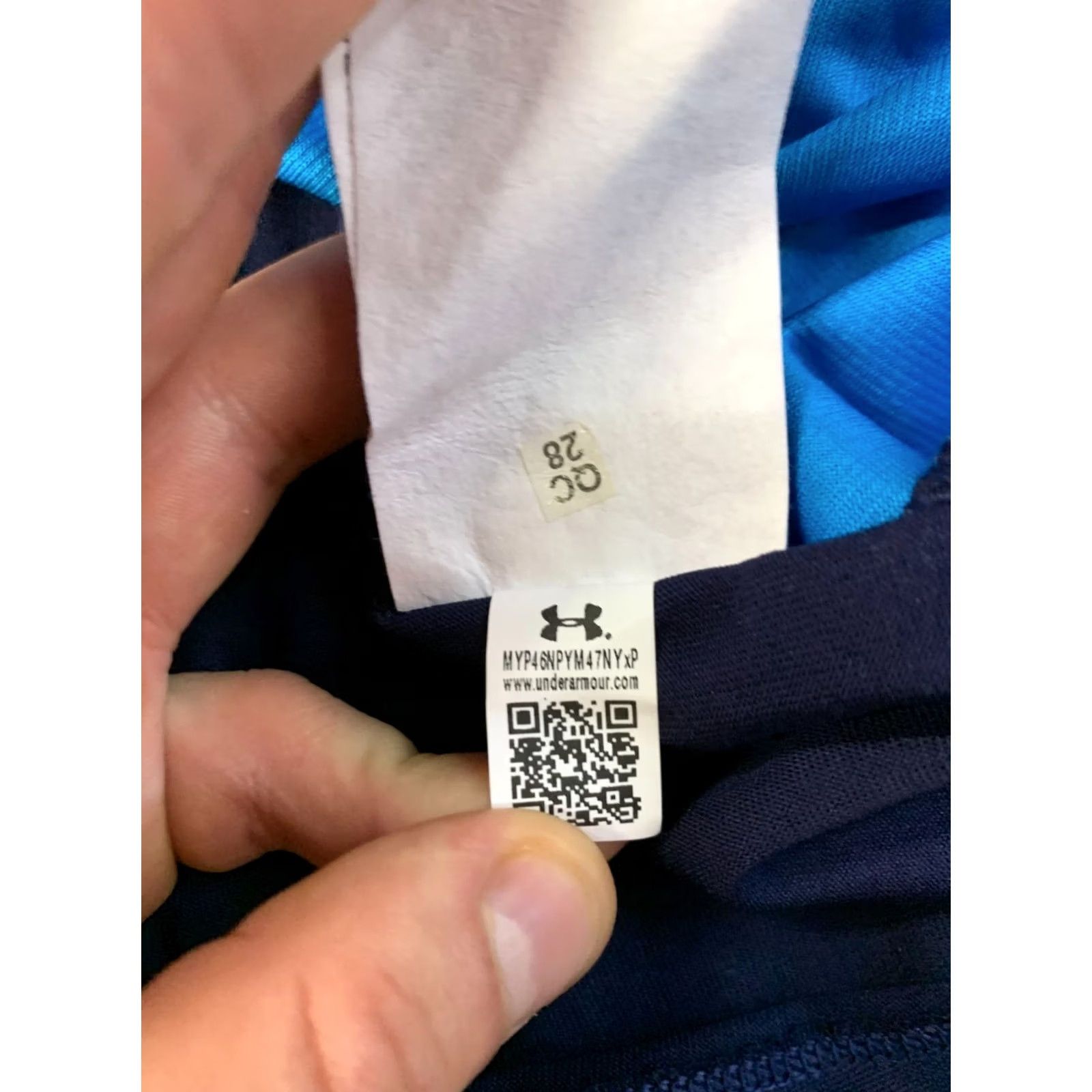 Under Armour UNDER ARMOUR TECH TEE SHIRT XS BLUE 2024 The Tech Tee CrossFit Performance/Activity: Activewear Men Short Sleeve Crew Neck Jersey 100% Polyester Size US XS / EU 42 / 0 - 6 Thumbnail