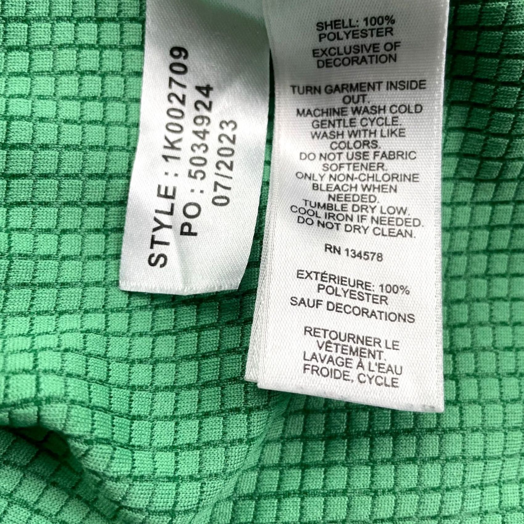 Vineyard Vines Vineyard Vines PGA Tour Issued UKG 1/4 Zip Pullover Green Small Men’s Mock Neck Thermal Lined Golf Activewear Size US S / EU 44-46 / 1 - 5 Thumbnail