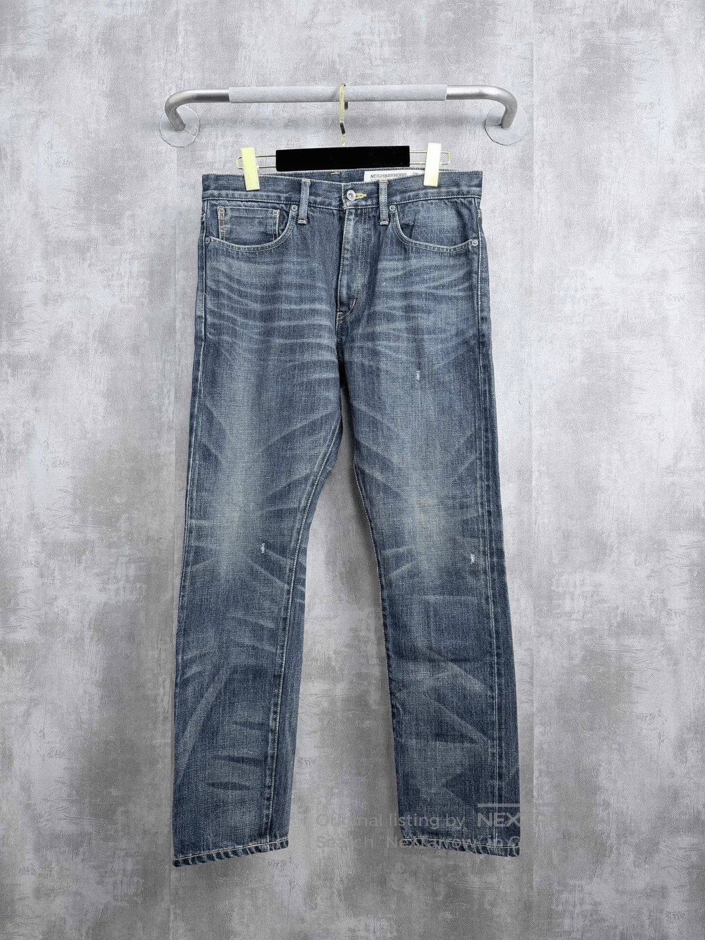 Neighborhood Neighborhood Distressed Cat Whisker Jeans. Size US 27 - 1 Thumbnail